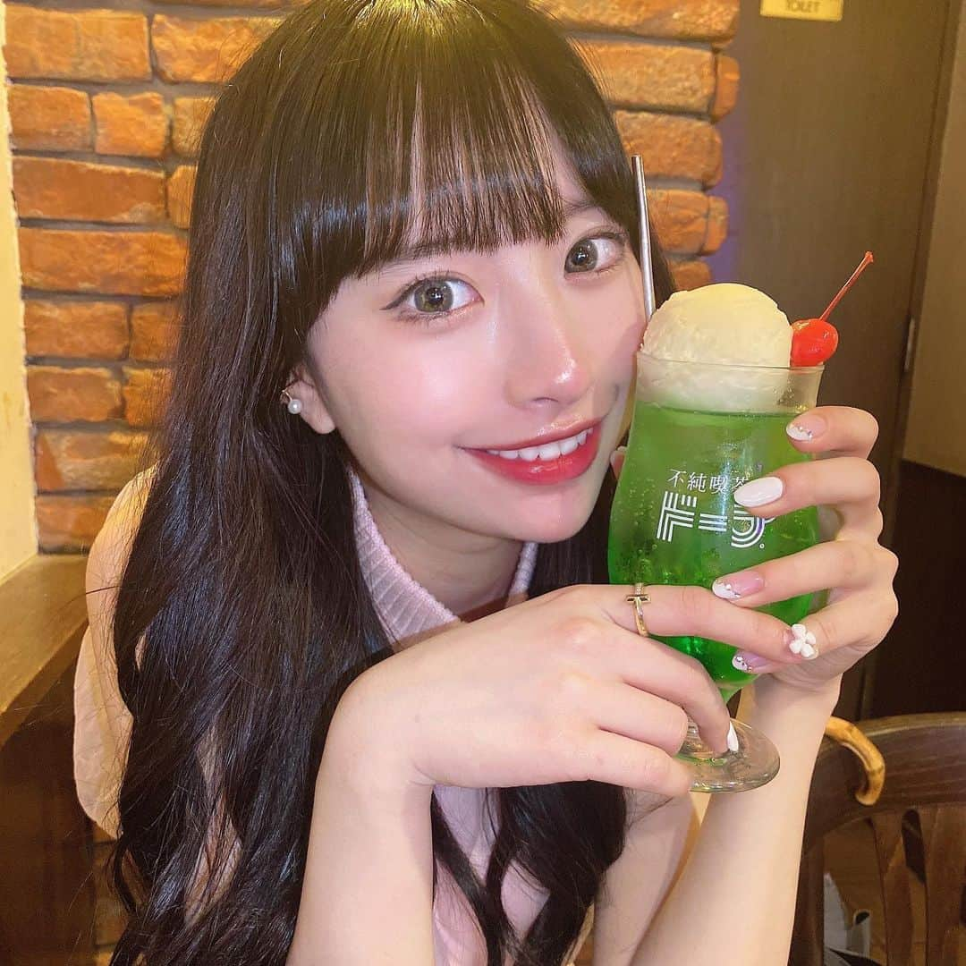 藤川らるむさんのインスタグラム写真 - (藤川らるむInstagram)「不純喫茶 🍈 ⁡ ⁡ ⁡ ‬ ⁡ ⁡ ⁡ ⁡ ⁡ 여자 #followｍe #follower #女孩 #섹시한 #fashion #ınstagood #photooftheday #art #cute #style #me #패션스타그램 #セルフィー #igersjp #selfie #팔로우환영 #란제리 #속옷  #สาวออฟฟิต#ถกและดีมือนจริง #สาวออฟฟิศ #姫カット  #中野カフェ #新宿カフェ #不純喫茶ドープ #喫茶店巡り」4月21日 21時06分 - ralumu_00