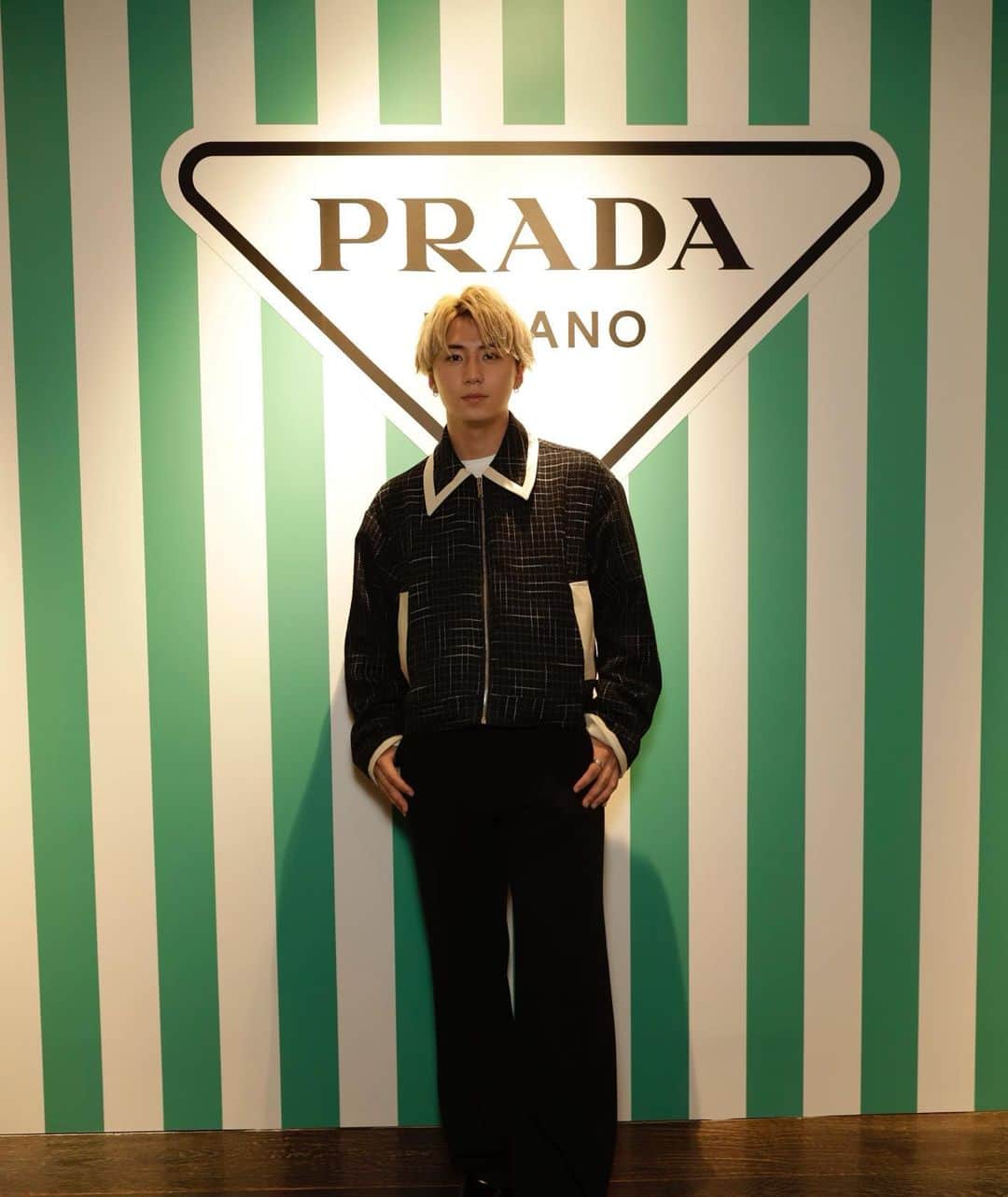 岡田蓮さんのインスタグラム写真 - (岡田蓮Instagram)「PRADA TROPICO POPUP STORE  #prada  #PradaTropico @prada」4月21日 21時52分 - ren.479
