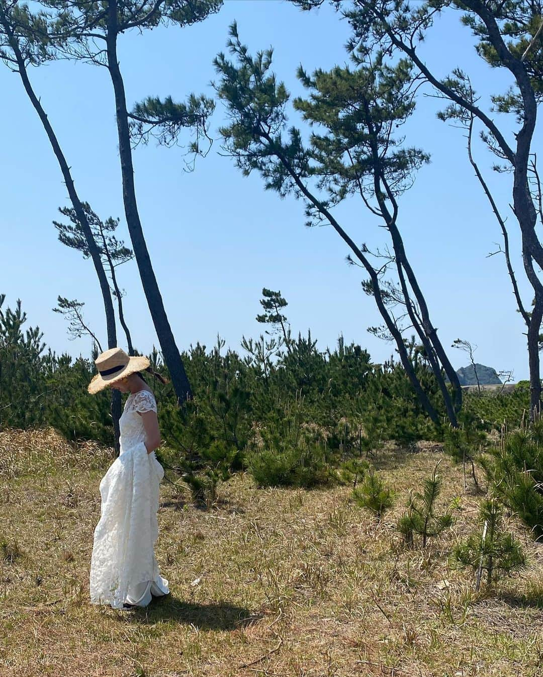 土田瑠美さんのインスタグラム写真 - (土田瑠美Instagram)「先日の　@youa.dressstylist ×Rumi  Photo wedding🤍  天気も良く、本当に気持ちの良い一日でした🌞 ずっと前からInstagramを見てくださっていたそうで🥺ヘアメイクが出来て、本当に嬉しかったです✨  お母様達が嬉しそうにお2人を見つめる姿に愛が沢山溢れていて、その姿もとっても印象的でした✨ この様な素晴らしい一日のヘアメイクを担当させて頂きありがとうございました🙇‍♀️✨」4月22日 10時00分 - ru0711