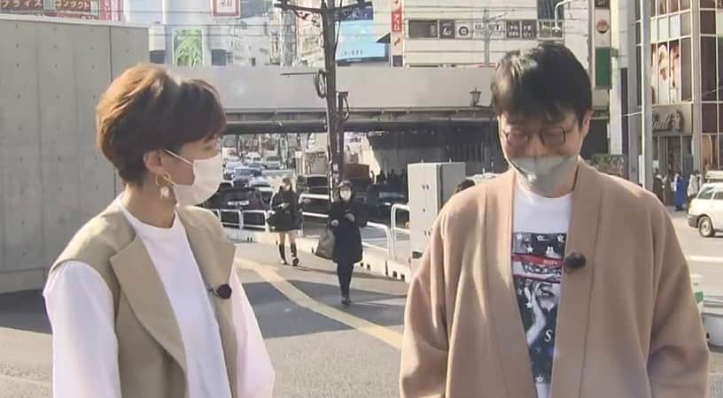 徳永有美さんのインスタグラム写真 - (徳永有美Instagram)「成田悠輔さんとAbemaアベヒルで渋谷へ。二人ともあまり喋らないという…なんとも不思議な空気感の漂うVTRに仕上がりました。 #渋谷の街にたじろぐ #ギャルマインド」4月22日 11時08分 - yumi_tokunaga.official