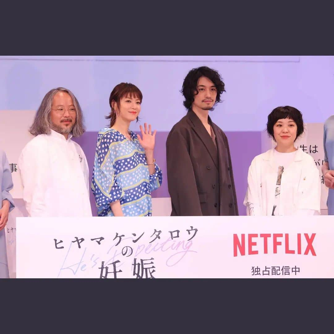 上野樹里さんのインスタグラム写真 - (上野樹里Instagram)「yesterday 22.4/21  #netflixdrama  #ヒヤマケンタロウの妊娠 #hesexpecting」4月22日 11時25分 - _juri_art_