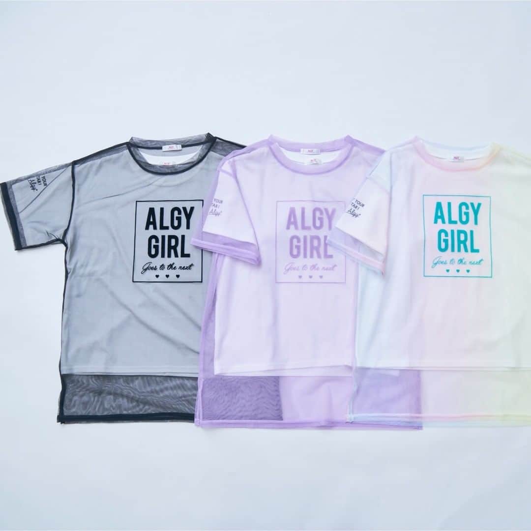ALGY 【alternative + girly ＝ ALGY 】さんのインスタグラム写真 - (ALGY 【alternative + girly ＝ ALGY 】Instagram)「. チュール＆Tシャツセット  中のTシャツを柄Tシャツ にかえて着まわすのも おすすめ🌈  #ALGY#アルジー #Tシャツ#重ね着 #セット」4月22日 21時00分 - algy_official