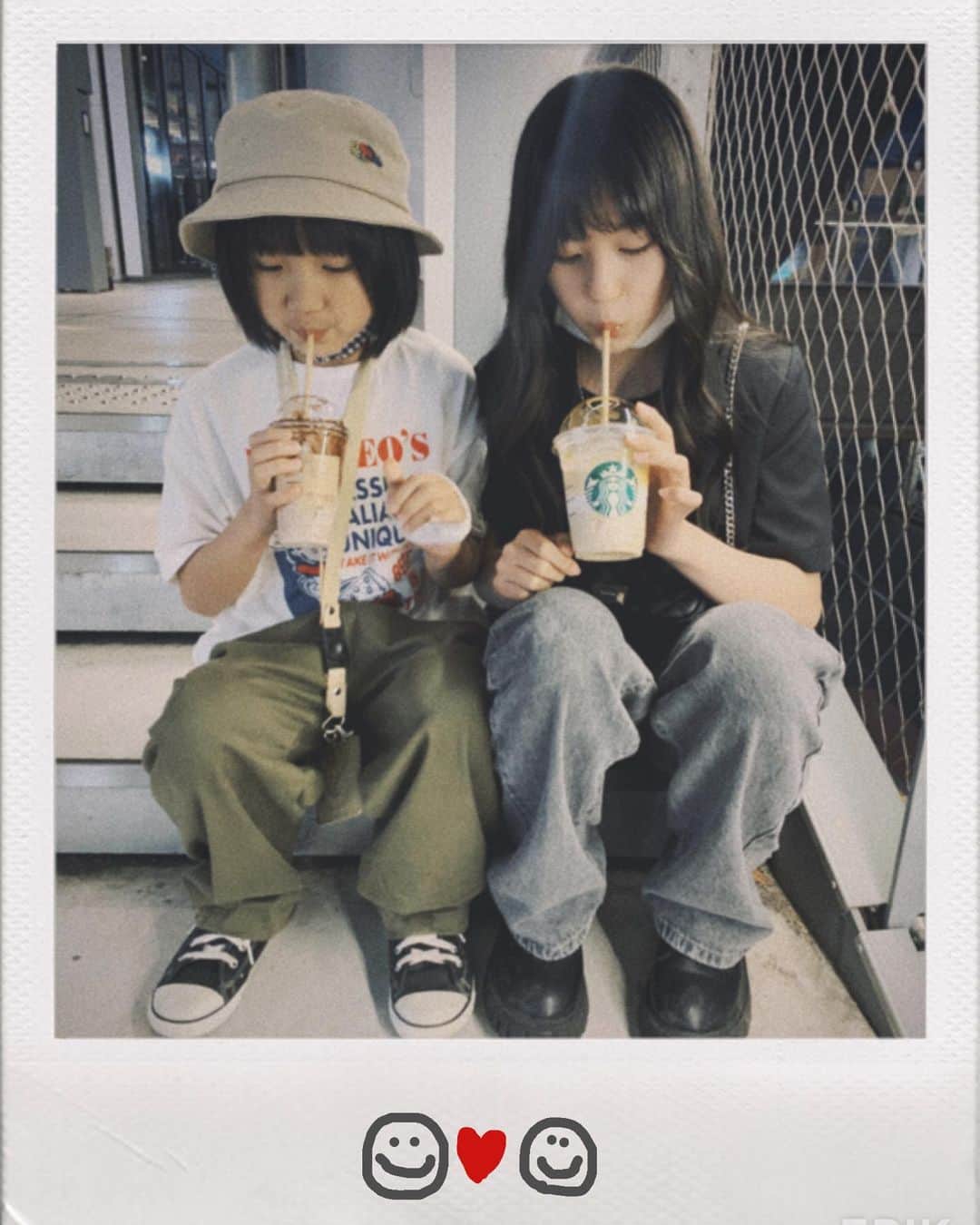 中田華月さんのインスタグラム写真 - (中田華月Instagram)「こはるとスタバっ♡ おいしかった♡  #スタバ #宮下パーク  #渋谷 #人だらけ #こはる8さい #おめでとう」4月23日 22時26分 - hachan0925