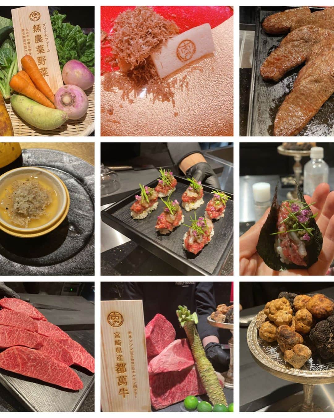 satomiさんのインスタグラム写真 - (satomiInstagram)「🥩🍾🍛 ・ 明日4/25 openです🎉  世界初のインナービューティー肉割烹の肉しゃり(@nikushari_azabu )🥩 ・ わたしの行きつけにしたい肉割烹店No. 1🏅 ・ グルテンフリー、トランス脂肪酸不使用、農薬不使用の食材を使ってるので健康的🧅 食材もお肉も高級です👏 卵は一個400円だよーー🥚 ・ どれも美味しすぎました🤤 お肉は歯がいらないぐらい柔らかいです！！オススメはメンチカツのグルテンフリーサンドです🥰 ・ ドリンクはハーブザイムの炭酸割、食前にはたトリプルカッターで「油」「炭水化物」「糖」をカットしてるので0キロカロリー笑😎 ・ @estheprolabo_official  #麻布肉しゃり #肉しゃり #エステプロラボ #プロラボ #インナービューティー肉割烹 #インナービューティー肉 #モネンシンフリー  #完全会員制 #会員制 #肉食 #麻布日本料理   #チャコールクレンズ #nikusharivip  ##グルファク公認アンバサダー #肉スタグラム #カレー #肉寿司 #カレーライス #カツサンド #メンチカツ」4月24日 12時19分 - saatoomii47