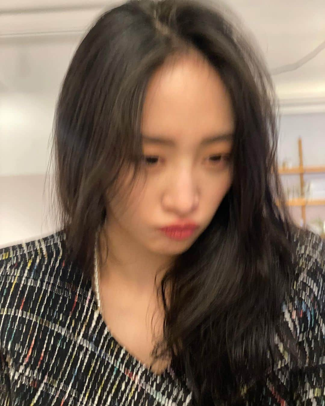 チョン・ニコルさんのインスタグラム写真 - (チョン・ニコルInstagram)「셀카 연습 🤔」4月24日 17時27分 - nicole__jung