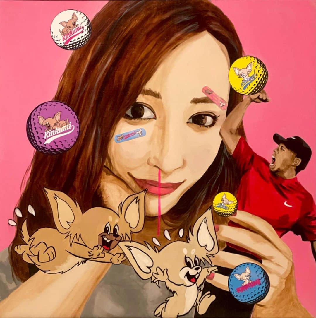 金田久美子さんのインスタグラム写真 - (金田久美子Instagram)「@buggylab   念願の...♡ ありがとうございます。  好きが詰まってる！そして 可愛いく描いてもらいすぎて嬉。  めちゃくちゃお気に入り☺︎」4月24日 19時48分 - kinkumiringo93