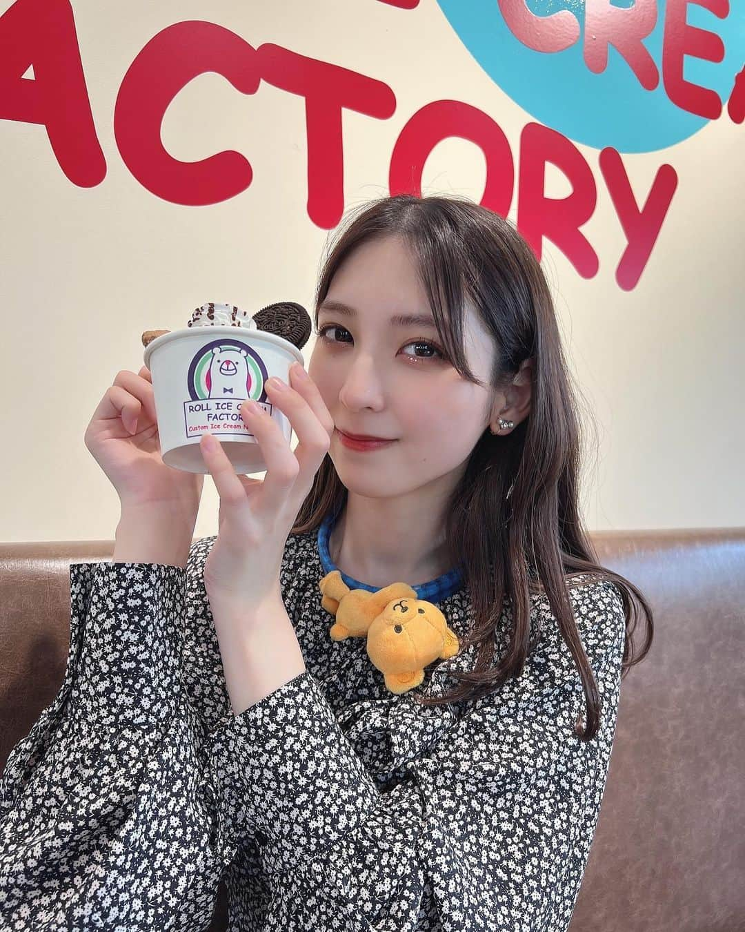 松岡菜摘さんのインスタグラム写真 - (松岡菜摘Instagram)「. . あいすぅ . #ロールアイス #アイス #ハウステンボス #長崎」4月24日 20時17分 - natsustagram_hkt