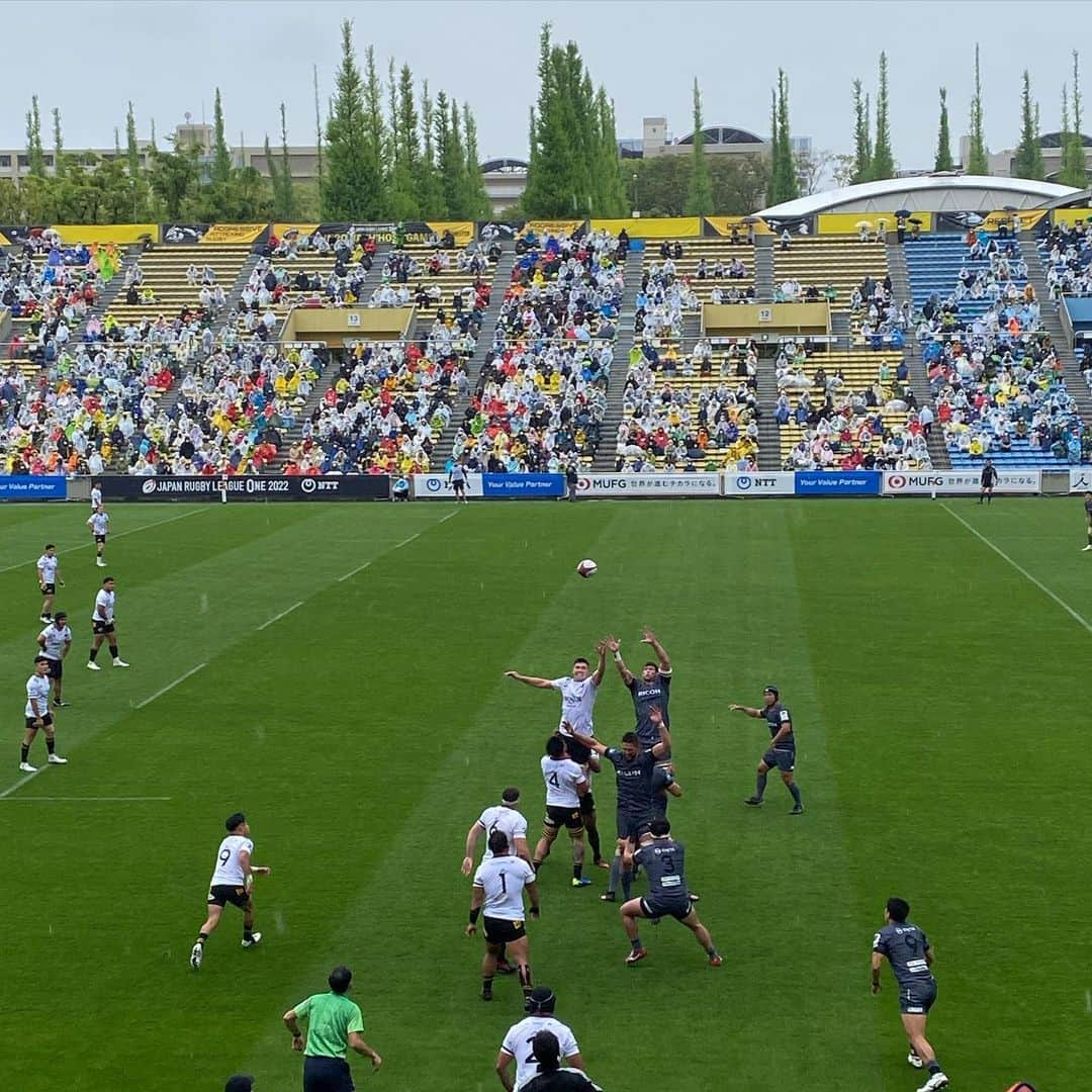 小尾渚沙さんのインスタグラム写真 - (小尾渚沙Instagram)「〈東京SG 30-3 BR東京〉🏉  久々の秩父宮ラグビー場🏉 生憎の雨でしたが、やはり生で見るラグビーは最っっっ高🤤💕 . . #ラグビー好き女子 #ラグ女  #東京サンゴリアス #ブラックラムズ東京」4月24日 21時16分 - obi_nagisa