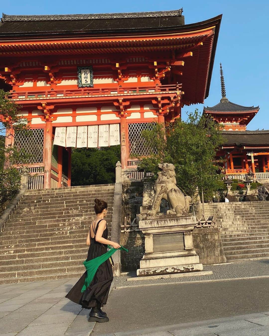 上原歩さんのインスタグラム写真 - (上原歩Instagram)「KYOTO🏯  お久しぶりの京都 わくわくする街  ______________________________  #love #life #kyoto  #京都」4月25日 11時56分 - ayumiuehara