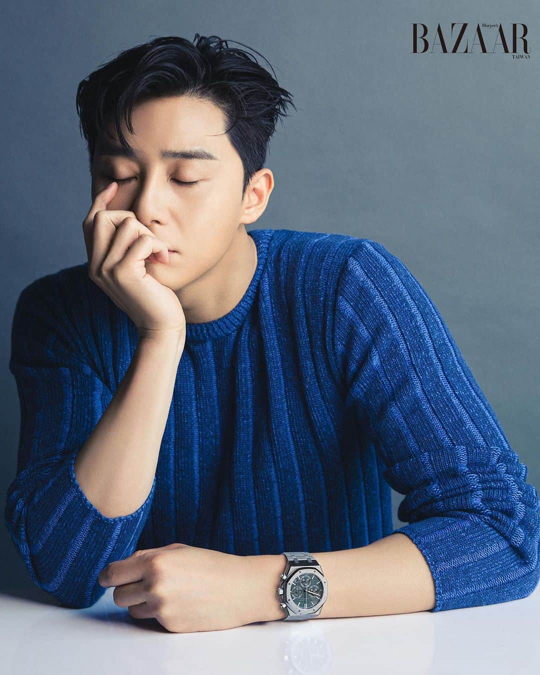 パク・ソジュンさんのインスタグラム写真 - (パク・ソジュンInstagram)「@harpersbazaar_tw #AP #AudemarsPiguet」4月26日 16時46分 - bn_sj2013