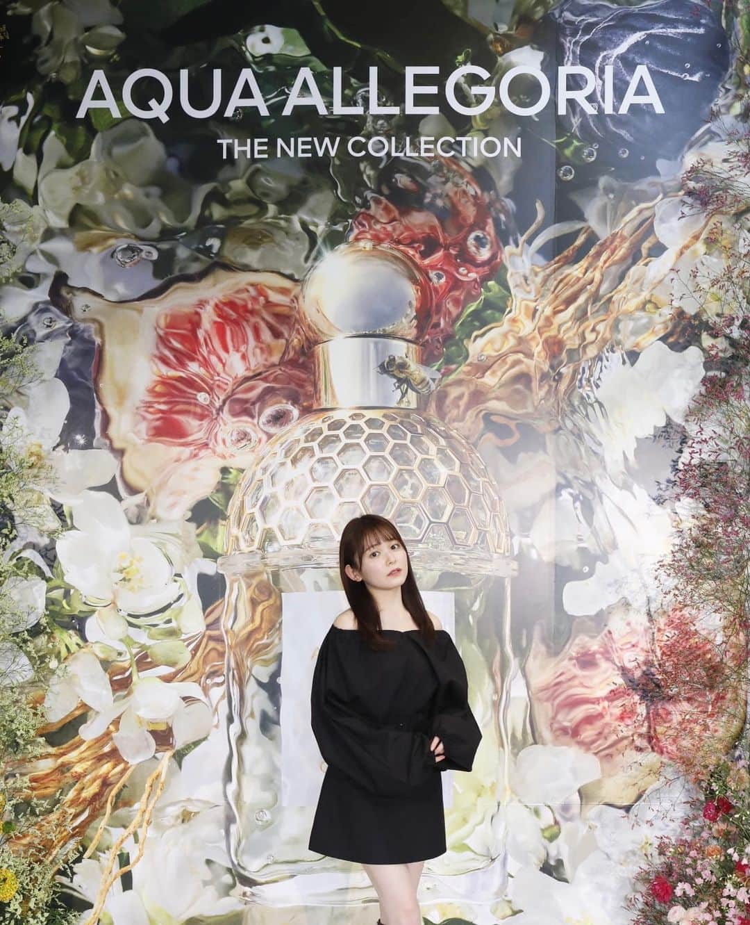 久間田琳加さんのインスタグラム写真 - (久間田琳加Instagram)「@guerlain AQUA ALLEGORIA 好きな香りを２つ選んで、レイヤードできる楽しさを知りました♡ 新しい香りのネロリア ベチバーは、ウッディーフローラルな大人なテイストで、暖かくなってきた今つけてみたい香り🌿 #ゲラン　#アクアアレゴリア」4月28日 22時29分 - rinka_kumada0223