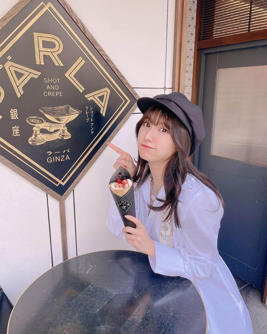 彩川ひなのさんのインスタグラム写真 - (彩川ひなのInstagram)「美味しいもの大好きぃ( ◜ω◝ )♡♡♡  美味しいものがあるとこにひなゎいます🐣❤︎←  #銀座PARLA #東京プラザ銀座 #彼女感 #クレープ #parla #parlacrepe #銀座 #銀座カフェ #銀座グルメ #銀座スイーツ #ginza #ginzatokyo #ginzacafe #tokyuplazaginza #tokyuplaza」4月29日 22時37分 - hinano_ayakawa