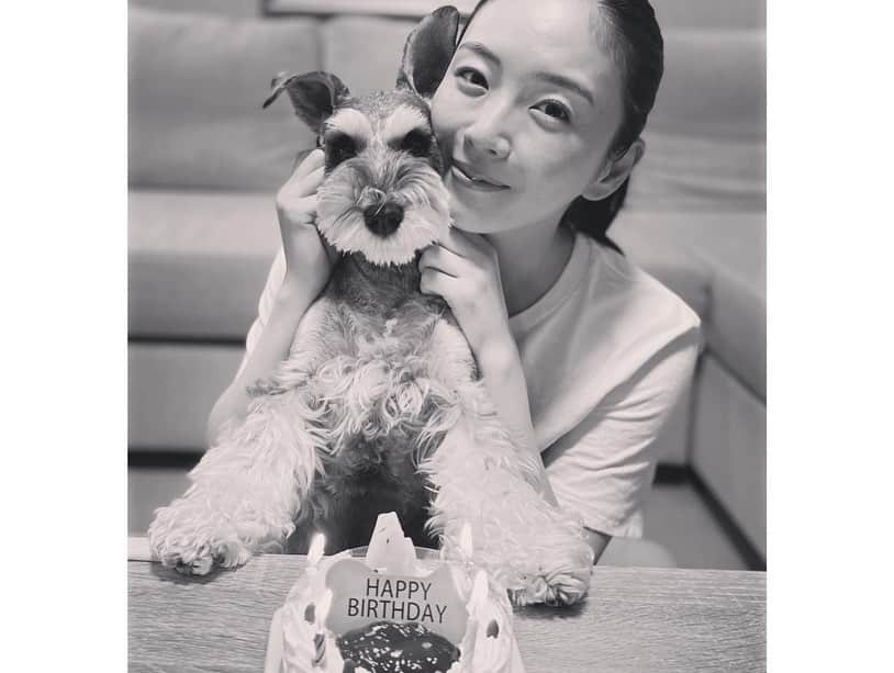 園都さんのインスタグラム写真 - (園都Instagram)「マイベイビー🐶💓 4才になりました、いつもそばに居てくれてありがとう。 ロコのパワーは世界一！！！！」4月29日 23時00分 - miyakosono_official