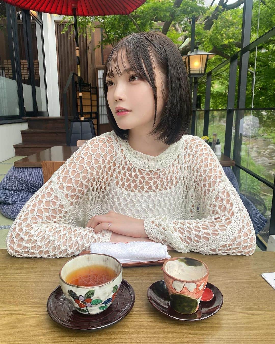 新谷姫加さんのインスタグラム写真 - (新谷姫加Instagram)「おはようございます☺︎ すき焼きは人を幸せにする☺️」4月30日 9時34分 - hime._.gram