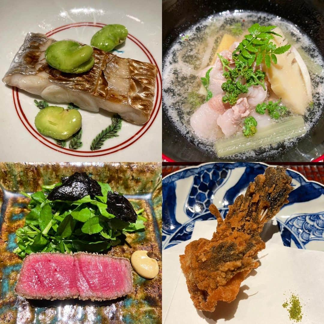 竹村真琴さんのインスタグラム写真 - (竹村真琴Instagram)「* 虎ノ門ヒルズに移転された和食のかんださん🥢🐯 食べ物のインスタグラム投稿を見るのが好きなので、わたしも食べた物を…😊🥢 写真が上手に撮れない🥲🤳 . . . #かんだ #和食 #日本料理 #ミシュラン3つ星 #虎ノ門ヒルズ #虎ノ門グルメ #虎ノ門ヒルズレジデンシャルタワー #食べ物グラム #食べ物好きな人と繋がりたい #プロゴルファー #女子プロゴルファー #竹村真琴」5月1日 12時15分 - makototakemura_golf