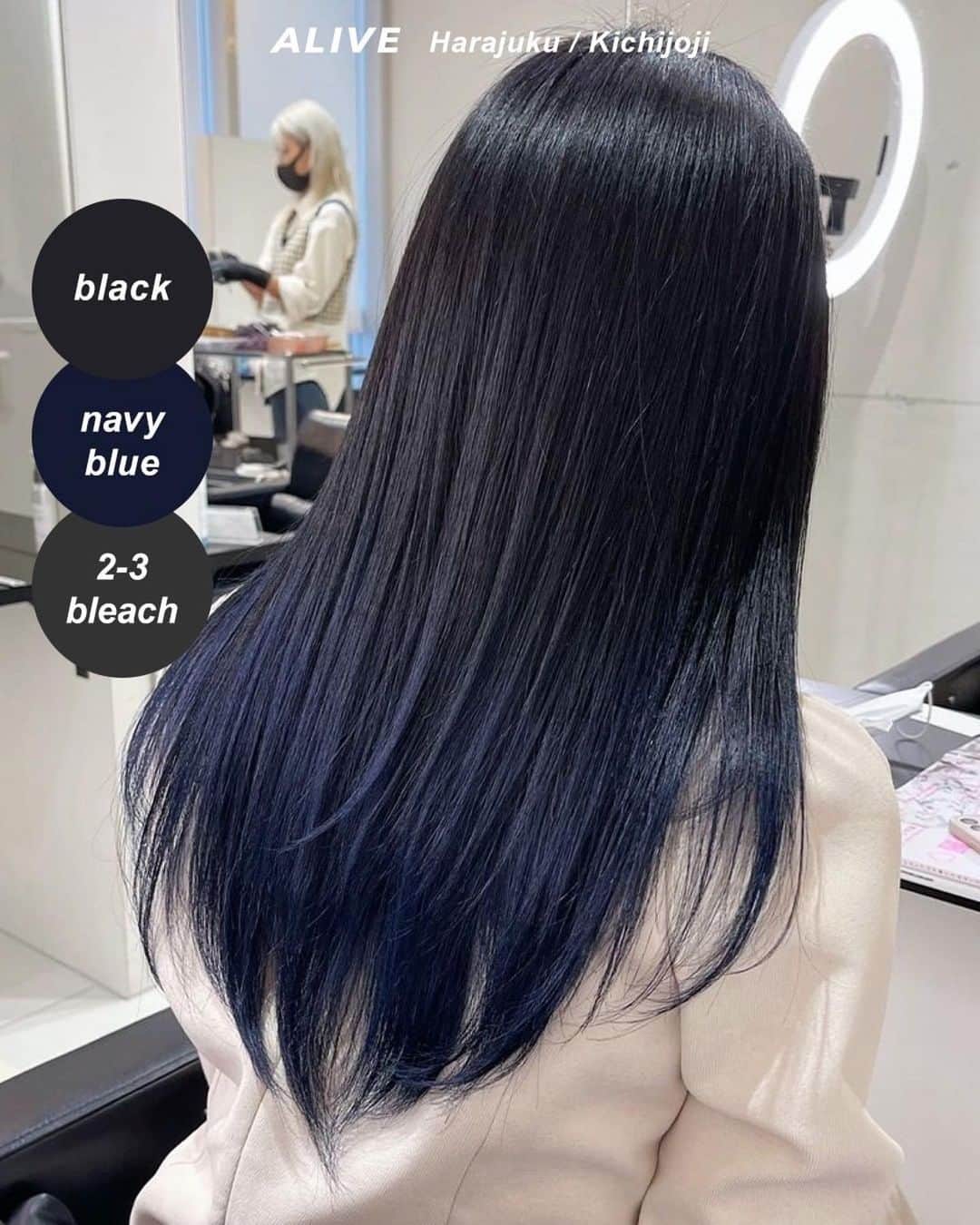 ALIVEさんのインスタグラム写真 - (ALIVEInstagram)「【保存するだけで使える！ #グラデーションカラー × #ブルーカラー ヘアカタログ】  保存しておくだけで使える、 ALIVEオリジナルのヘアカタログです💡 同系色のヘアカタログまとめになるので、 微妙なニュアンスの差も比較してみてくださいね🙆🏻‍♀️  今回のまとめは #グラデーションカラー × #ブルーカラー です✨ ぜひ参考にしてみてくださいね！  ================================= @alivehair では、ヘアカタログや流行の ヘアカラー・ヘアスタイルに関する 情報を毎日更新中です💫 あなたの取り上げてほしいテーマを コメントすると記事になるかも？ ぜひフォローしてチェックしてください💡 =================================  ================================= ✂︎PRICE（店舗により金額が異なります。 クーポンもありますのでぜひご活用ください💁🏻‍♀️） ・グラデーションカラー：¥11,000〜 ・バレイヤージュカラー：¥22,000〜 ・ハイライト：¥15,400〜 =================================  #美容院 #美容室 #原宿美容室 #吉祥寺美容室 #ブリーチあり #ブリーチ #グラデーションカラー #グラデーション #グラデーションヘアー #グラデーションボブ #グラデーションロング #ブルーカラー #ブルージュ #ダークブルー #ブルーブラック #サファイアブルー #アイスブルー #寒色カラー #韓国カラー #ネイビーブルー #ターコイズブルー #グラデーションブルー」5月2日 20時42分 - alivehair