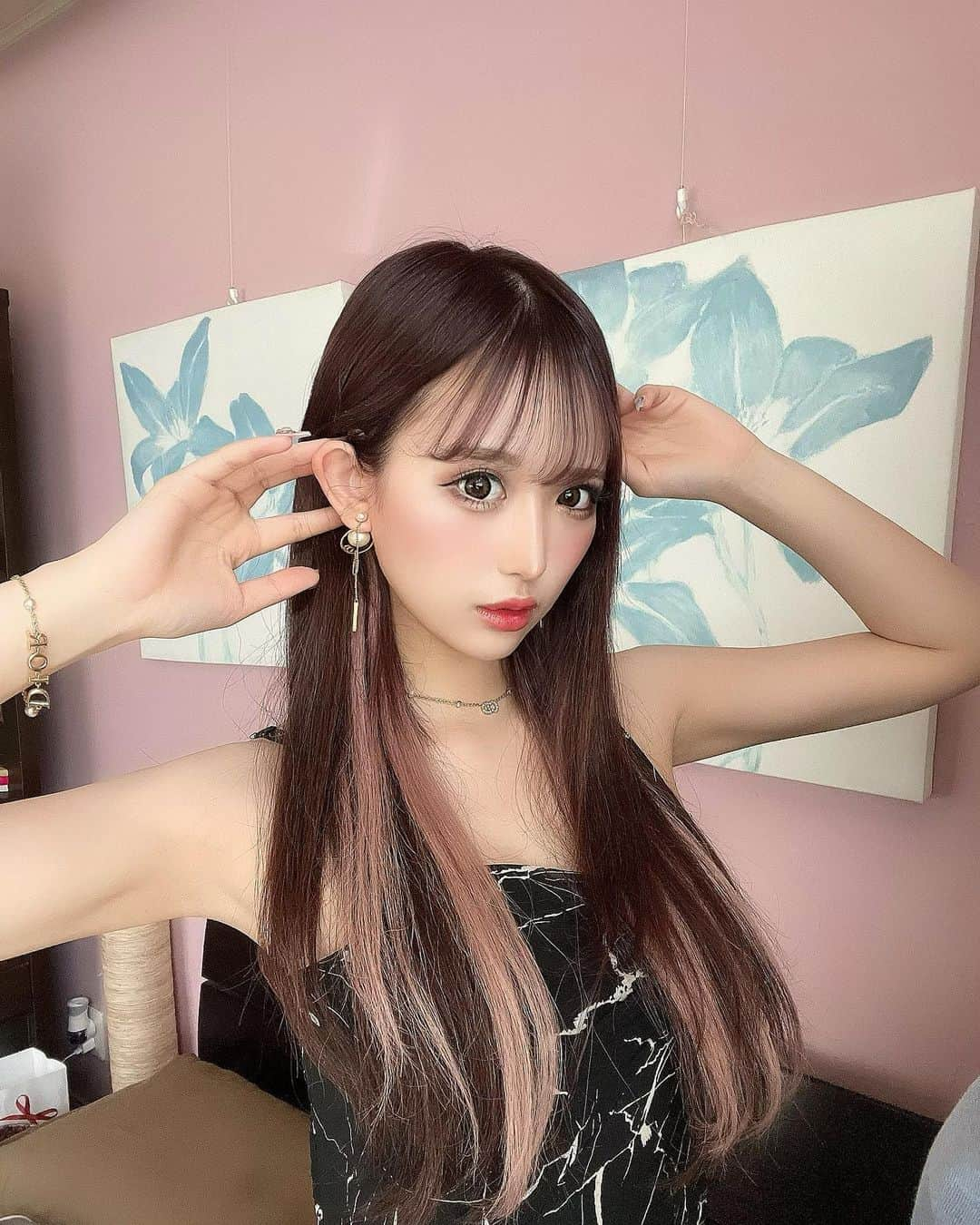 伊藤桃々さんのインスタグラム写真 - (伊藤桃々Instagram)「new🖤💖」5月5日 18時50分 - __peachstagram__