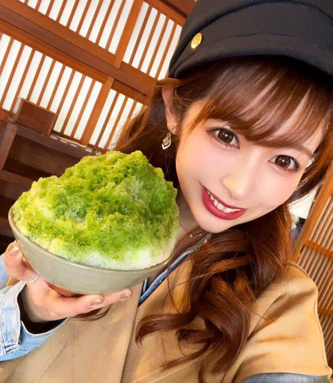 みのりさんのインスタグラム写真 - (みのりInstagram)「. 今の季節限定『赤福氷🍧❤️』 . . .」5月7日 10時55分 - minori_burlesque