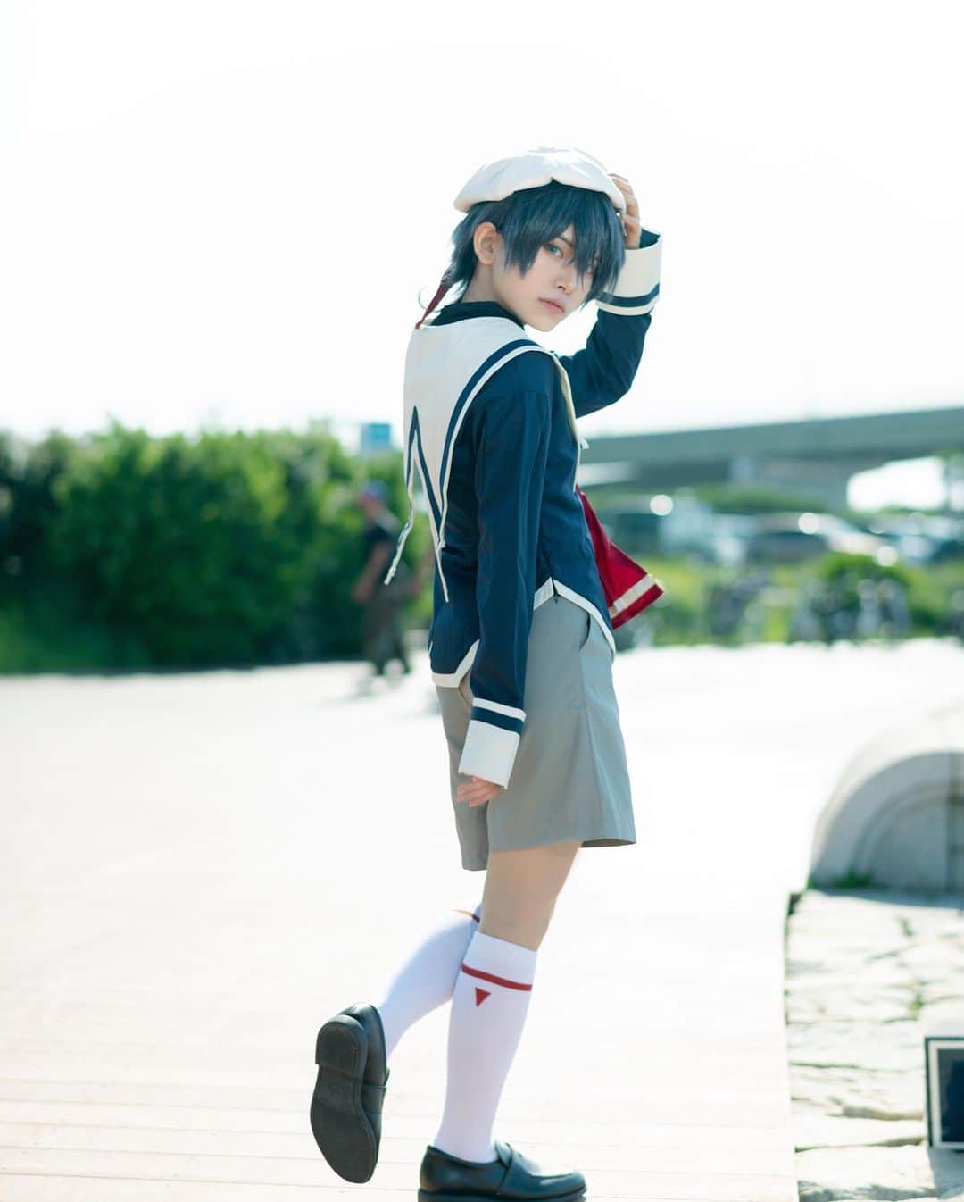 千葉さんのインスタグラム写真 - (千葉Instagram)「制服の知念実也🐱  イベントのやつ!楽しかった〜  p: rinrin博士  #cosplay #コスプレ #sk8 #sk8theinfinity #miya #知念実也コスプレ #japan #anime」5月7日 21時53分 - chiba_2_2