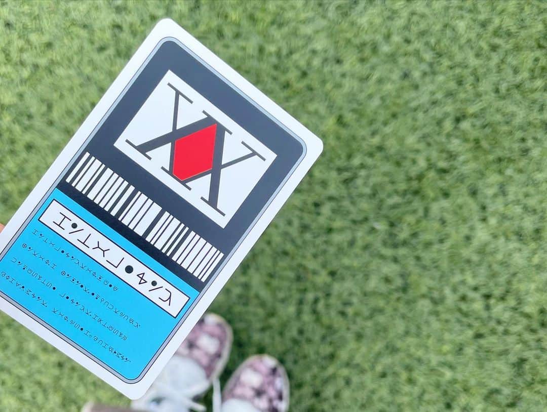 橘ゆりかさんのインスタグラム写真 - (橘ゆりかInstagram)「⁡ リアル脱出ゲーム「ハンター試験スタジアムからの脱出」に 参加してきたよー！！会場はなんと神宮球場⚾️⛱ ⁡ 神宮の芝生の上で謎解きができるなんてヤクルトファンとしては胸熱なイベントでした〜🐧 ⁡ 無事にハンター試験に合格して プロハンターになれたよ🤗 ⁡ ⁡ 今日は首位浮上すわほーでごきげん😆💗 ⁡ ⁡ ⁡ ⁡ #リアル脱出ゲーム #ハンター試験スタジアム #橘ゆりか #いつもの #長野せりな #ハンターハンター #神宮球場 #謎解き #すわほー #ゴールデンウィーク#supreme #stadium」5月7日 22時18分 - yuricalcal