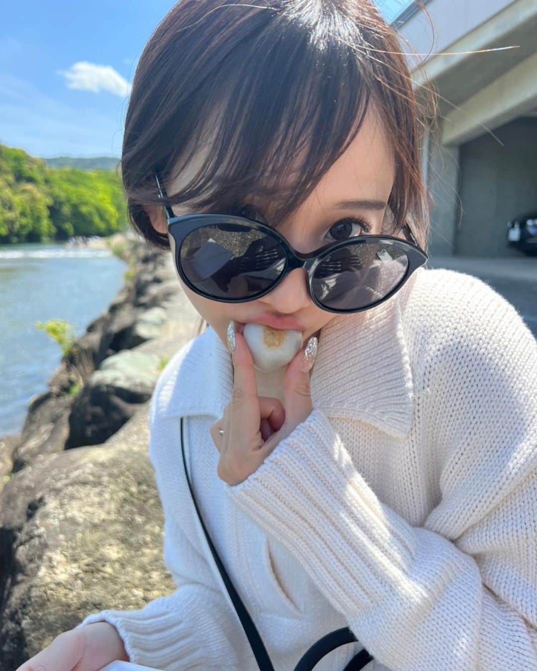 まやりんさんのインスタグラム写真 - (まやりんInstagram)「三重県までまやりん頑張ってぶっとばしたよ🚙³₃ まーじでＧＷ充実した！！！！！！！さいこ」5月7日 22時57分 - mayaaa_124