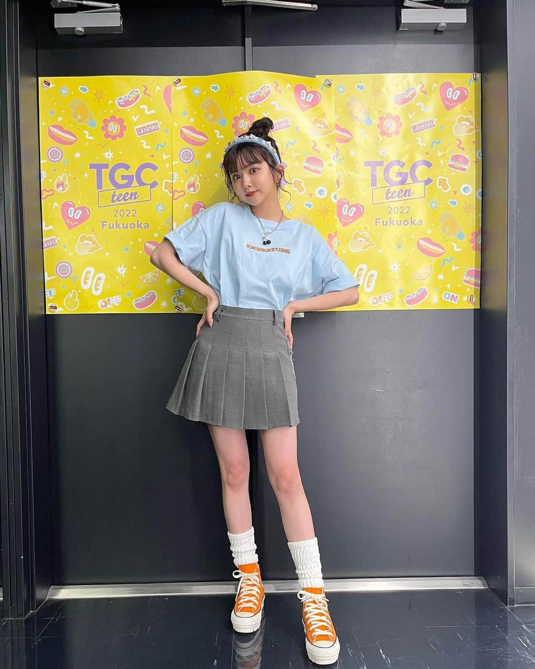 高梨優佳さんのインスタグラム写真 - (高梨優佳Instagram)「TGCteenありがとうございました🫶 だいすきな地元福岡で 🫣🤍  ほんとーーーにゆかの名前の うちわがたくさんあってうれしかった🍊 幸せをくれてありがとう🥹🤍  また会えますように( ◜︎࿀◝︎ )♡   #TGCteen」5月8日 19時47分 - yukaaa0721xx