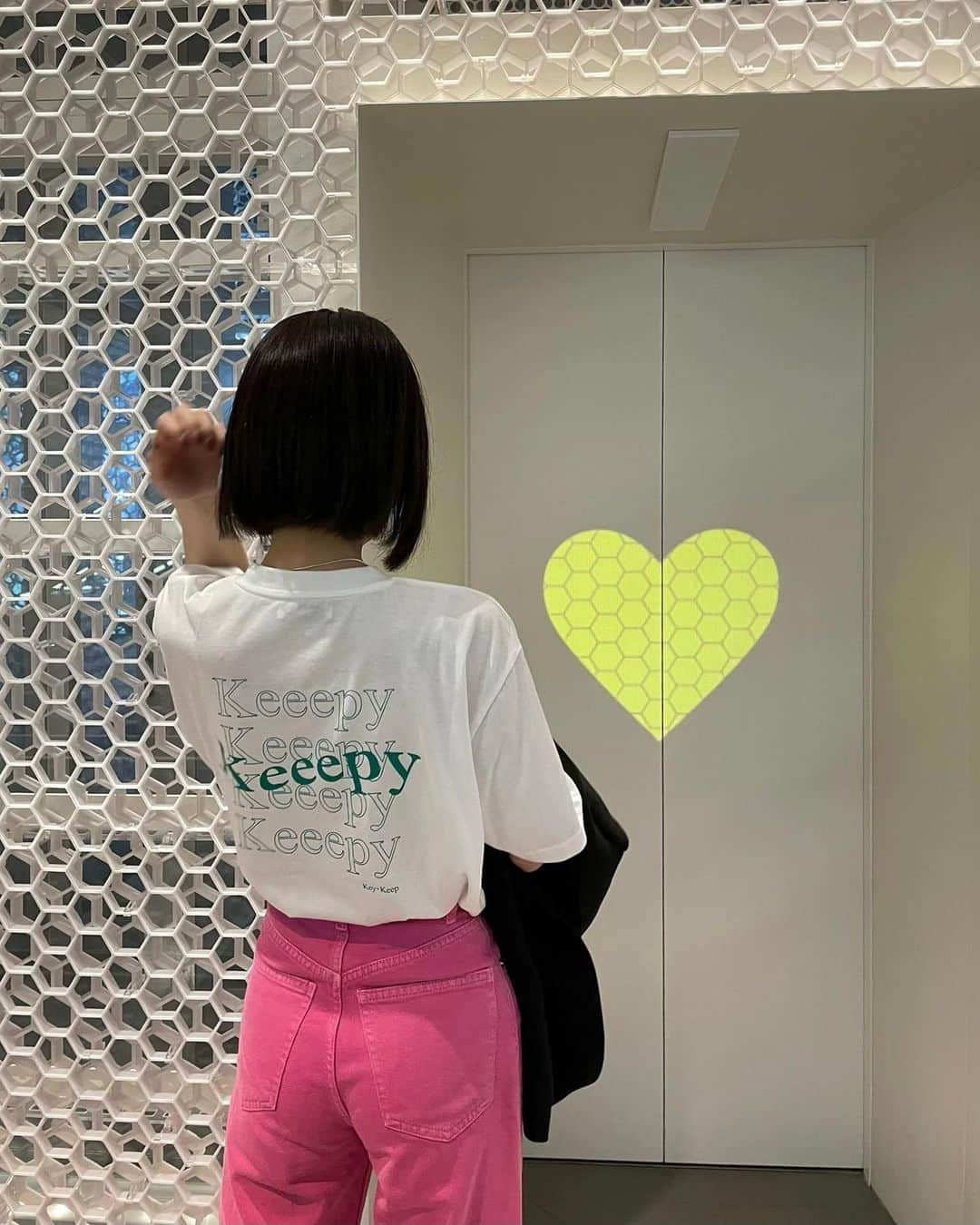 横田ひかるさんのインスタグラム写真 - (横田ひかるInstagram)「👽💖  #keeepy #キーピー #ヨコタノシフク」5月8日 22時22分 - _rncn950805