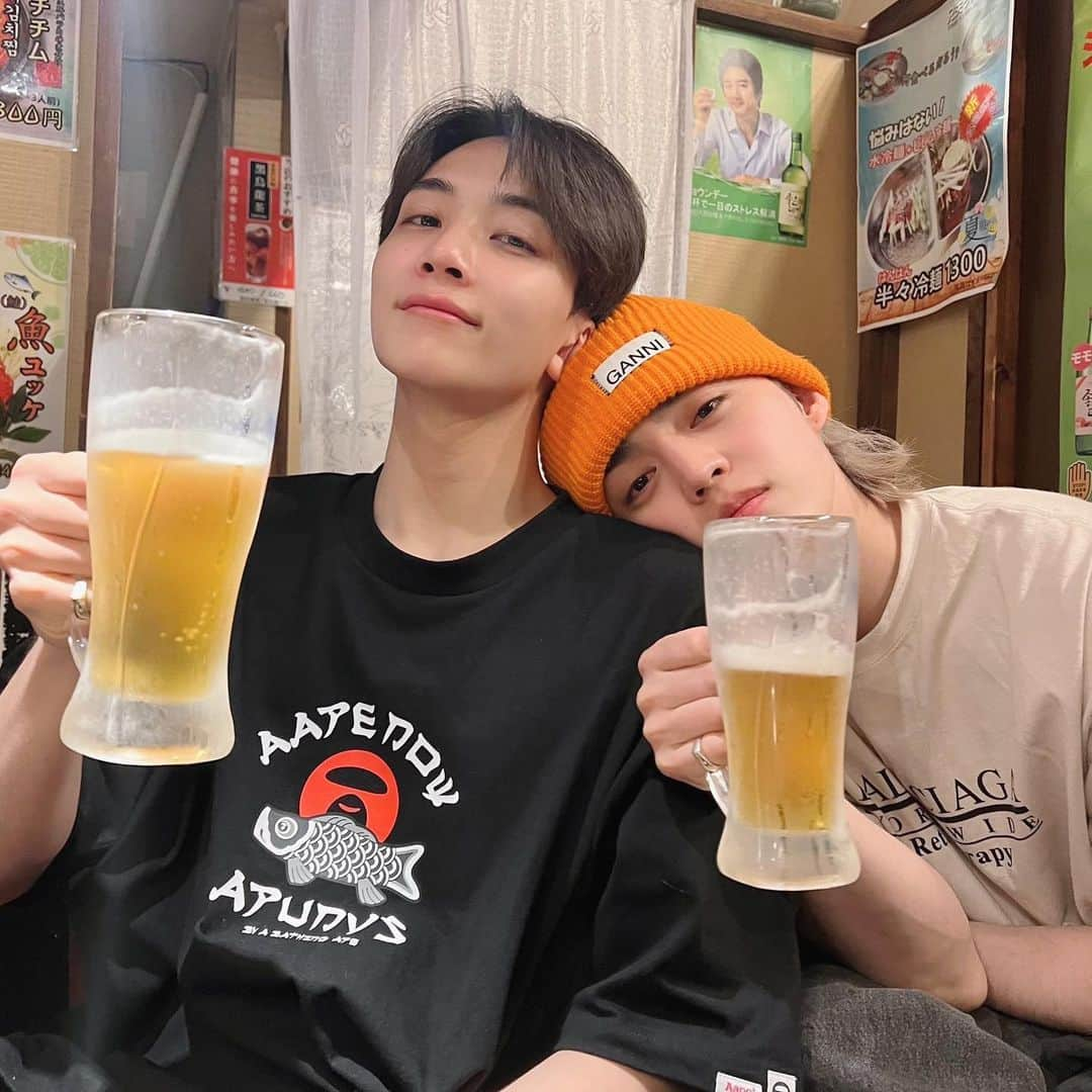 ジョンハンさんのインスタグラム写真 - (ジョンハンInstagram)「나마비루🍻」5月9日 14時31分 - jeonghaniyoo_n