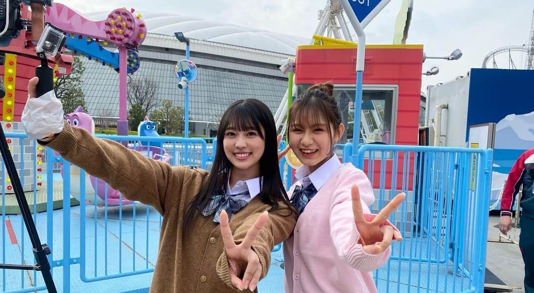 川畑綾理さんのインスタグラム写真 - (川畑綾理Instagram)「.  「東京ドームシティアトラクションズ」 広告に出演させていただきました‼︎  園内でも流れているらしいので是非🤍  よりみち学割最高だよ🫰🏻  (ほぼ全てのアトラクション体験させてもらって、 楽しすぎたので行くしか！です！)  #東京ドームシティ #東京ドームシティアトラクションズ」5月9日 19時03分 - rougebook_ayari