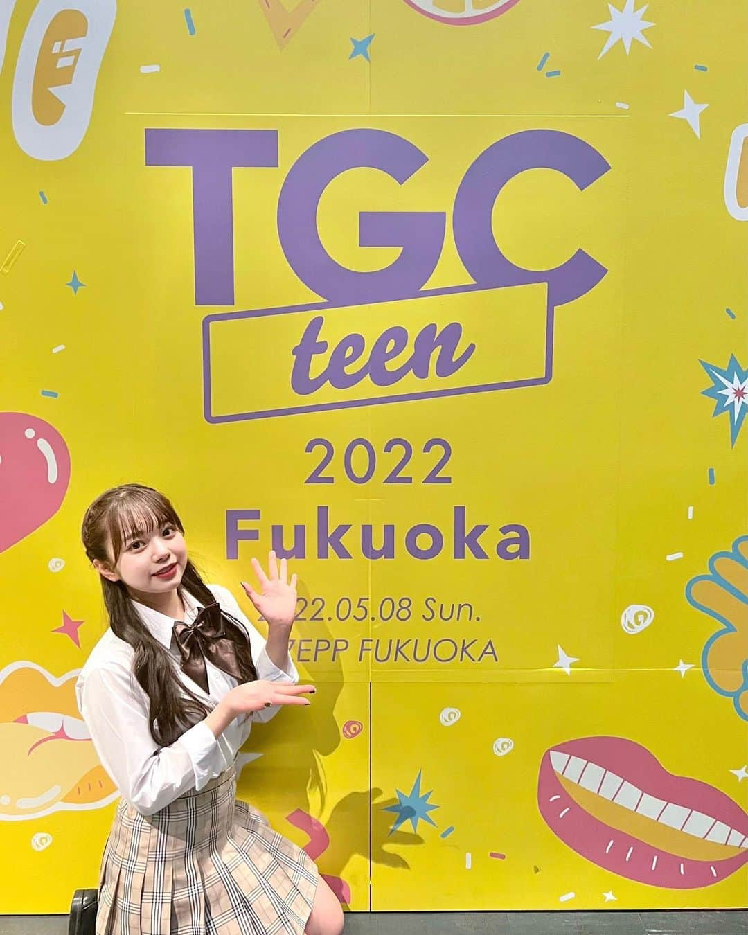 増田彩乃さんのインスタグラム写真 - (増田彩乃Instagram)「TGCteen 2022 Fukuoka  ご覧くださった皆様 有難うございました！  Lapilaz(らぴらず)初お披露目をさせて頂きました！ " 意味ネーション " いかがでしたでしょうか？💭 OPを飾らせて頂き、本当に有難うございました！  そして、  思春期録ステージと今日好きステージの ランウェイを歩かせて頂きました！🌼  どちらも制服を着てのランウェイで、とても 楽しかったです！本当に有難うございました！  #TGCteen #Lapilaz #思春期録 #今日好き 2022 . 05 . 08」5月9日 20時45分 - m_ayano26