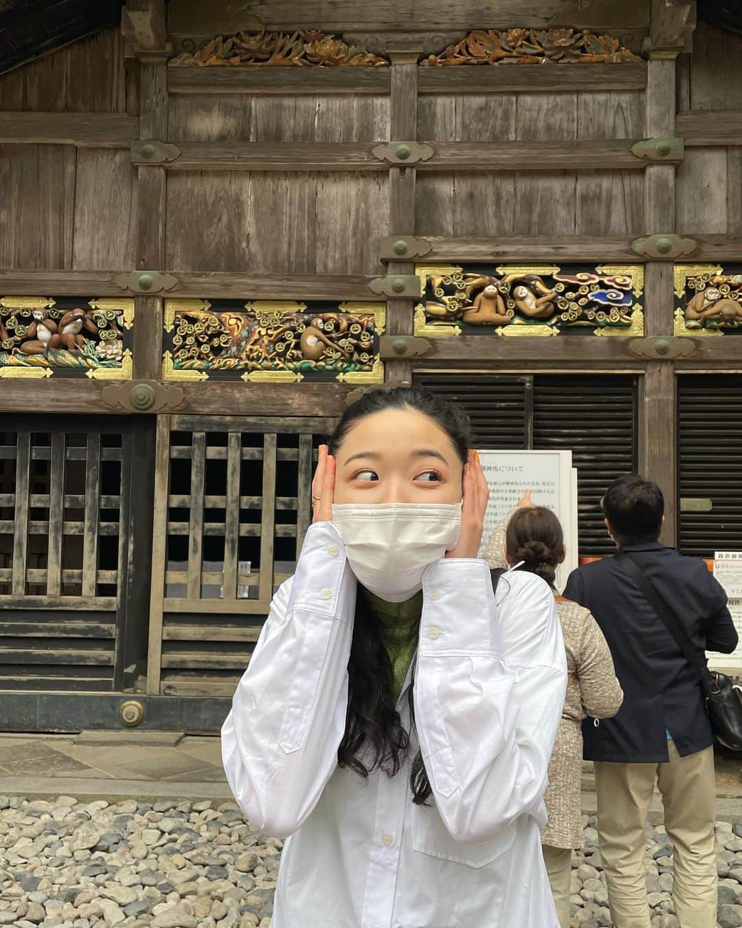 藤野涼子さんのインスタグラム写真 - (藤野涼子Instagram)「🙈🙉🙊 友達と久しぶりに旅行に行ってきました! 小学生の修学旅行の時に、日光に行ってたから こんなことしたね〜 あんなことしたね〜 と昔を振り返りながらまわれて楽しかった☺️」5月11日 13時00分 - ryoko_fujino_official