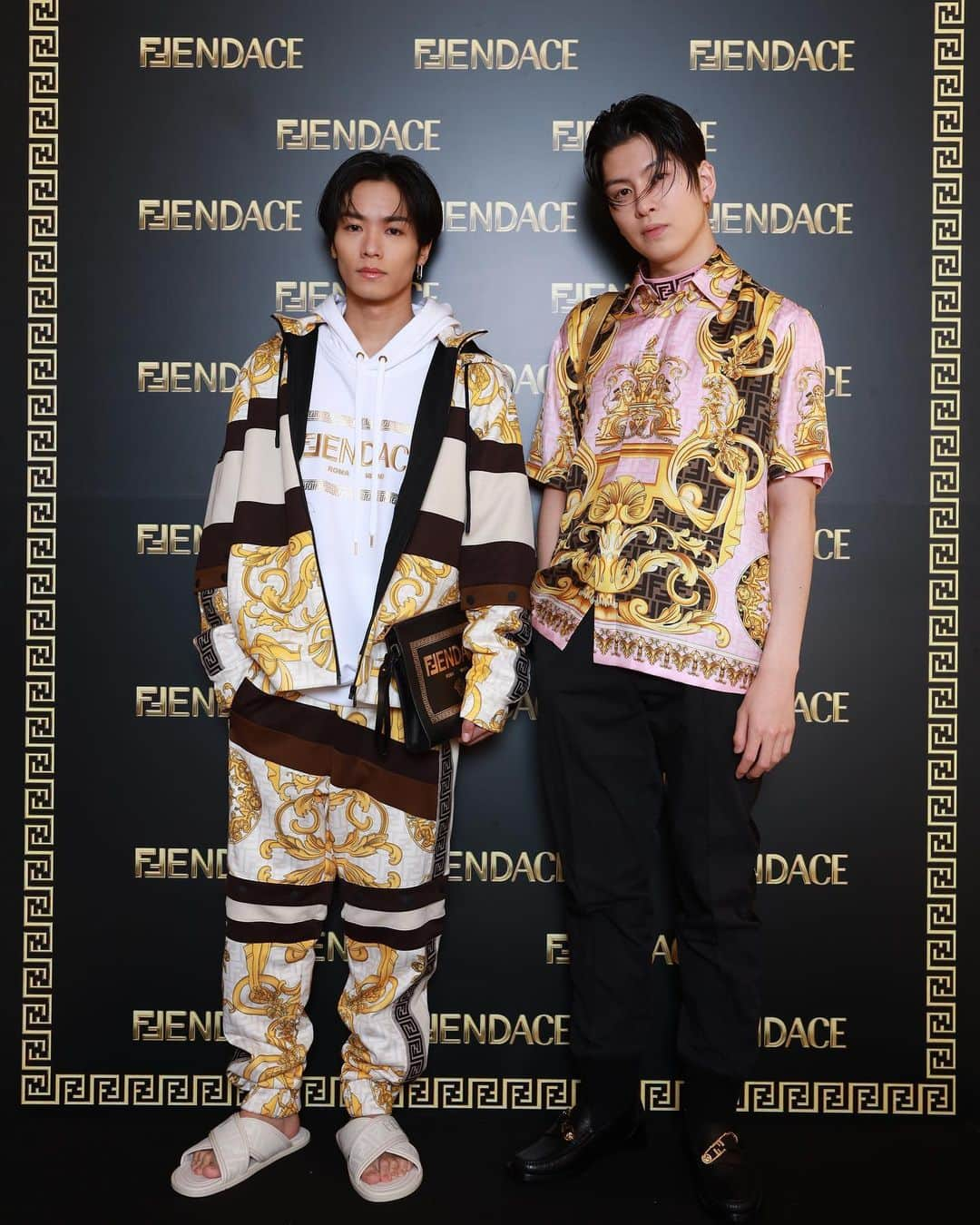 川村壱馬さんのインスタグラム写真 - (川村壱馬Instagram)「@fendi × @versace  @silviaventurinifendi  #FENDI #FENDACE #VersaceByFendi」5月12日 21時50分 - rmpg_kazuma_kawamura