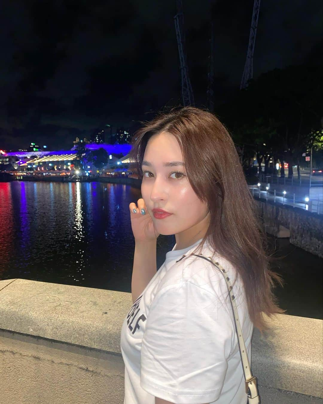 平田梨奈さんのインスタグラム写真 - (平田梨奈Instagram)「夜のシンガポールは本当に綺麗で刺激がたくさん🫣🤍」5月12日 22時38分 - hirari_official