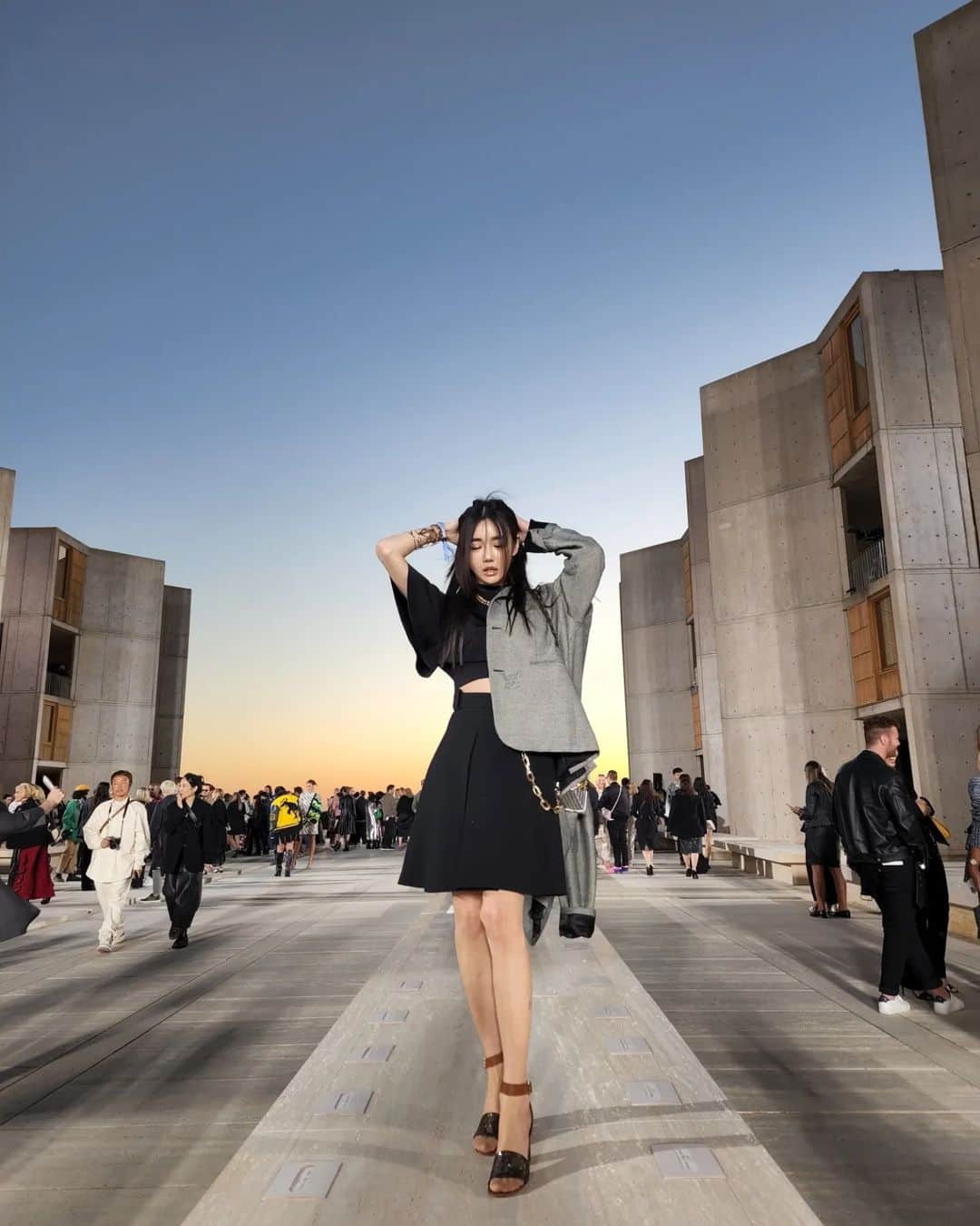 Han Ga Eunさんのインスタグラム写真 - (Han Ga EunInstagram)「#루이비통 #미국 #샌디에고 크루즈 패션쇼 너무 뜻깊은 초청이었고 행복했습니다 With @tari_god」5月13日 15時47分 - gaeungbebe