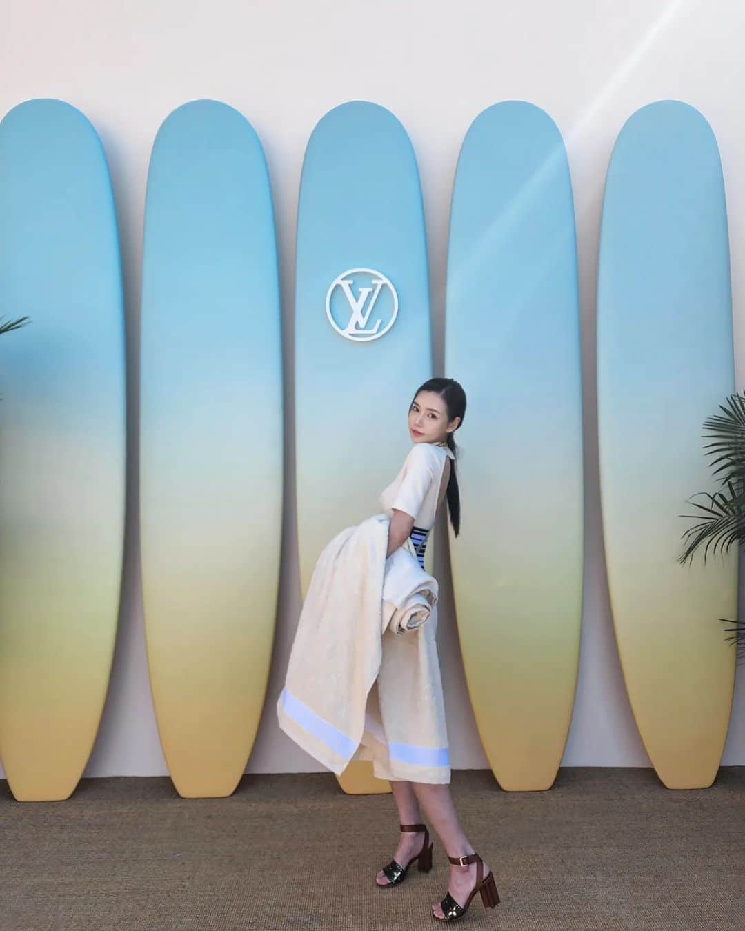 Han Ga Eunさんのインスタグラム写真 - (Han Ga EunInstagram)「in #louisvuitton 🏝」5月14日 13時03分 - gaeungbebe