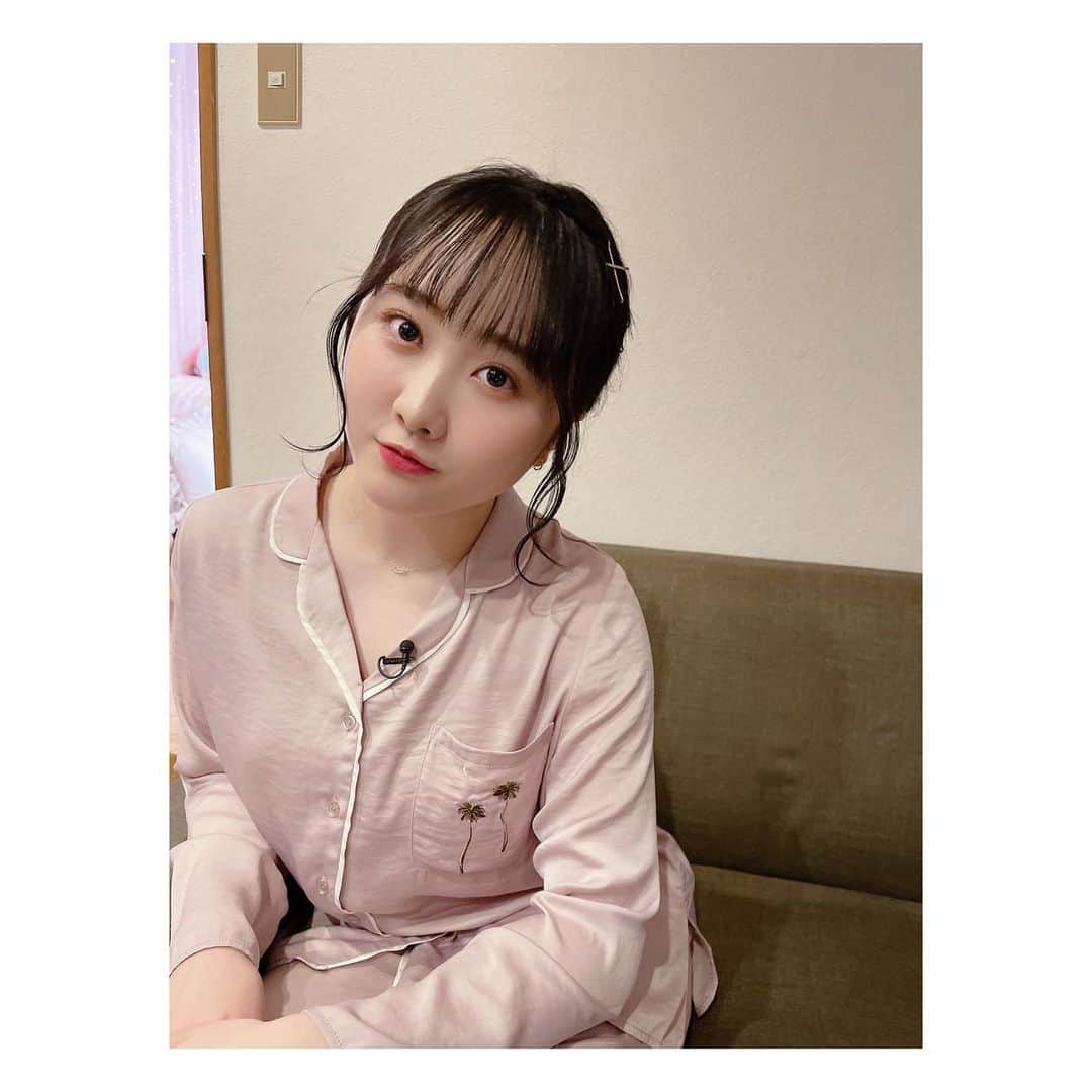 本田望結さんのインスタグラム写真 - (本田望結Instagram)「パジャマで収録💗」5月14日 19時33分 - miyu_honda_official