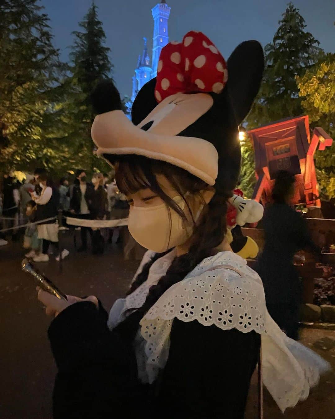 津代美月さんのインスタグラム写真 - (津代美月Instagram)「. 載せれてなかったディズニー 🐭🥛 楽しすぎてほぼわろてるし 次こそ美女と野獣行きたい   #treatürself #ディズニー #ディズニーランド #Disneyland #epine」5月14日 21時45分 - __tsushiromizuki