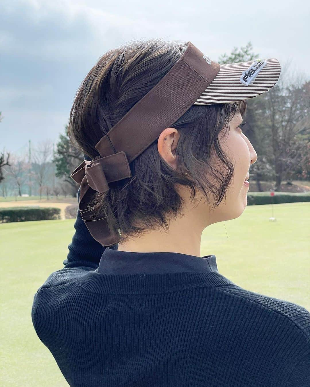 米澤有さんのインスタグラム写真 - (米澤有Instagram)「Black and Brown 🖤🤎  #golf #golfswing #golfwear #golfstagram #yuyonezawa #archivio #golfgirl」5月15日 6時57分 - yu.u.yonezawa