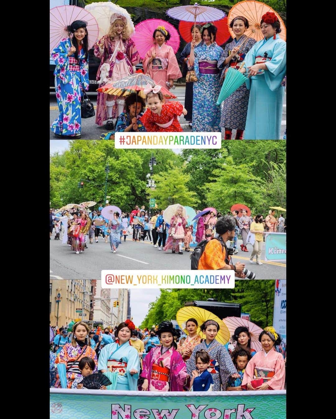 岡田育さんのインスタグラム写真 - (岡田育Instagram)「Sneak peek of group photos…👘👯‍♂️👯‍♀️👯👘 . Happy Japan Day 2022!! We got first-ever Japanese Parade in NYC @japandaynyc , and @new_york_kimono_academy hit the red carpet with George Takei, Hello Kitty, Sailor Moon and more. . #japanday #japandaynyc  #japandayparade  #japandayparadenyc #japanparade  #kimonoparade #japaneseinnyc  #japanparade2022 #japanparadenyc2022  #ジャパンデー #ジャパンパレード #kimono #kimonolovers #kimonofashion  #kimonolife #casualkimono  #着物 #着物女子 #japanesekimono  #summerkimono」5月17日 0時54分 - okadaic