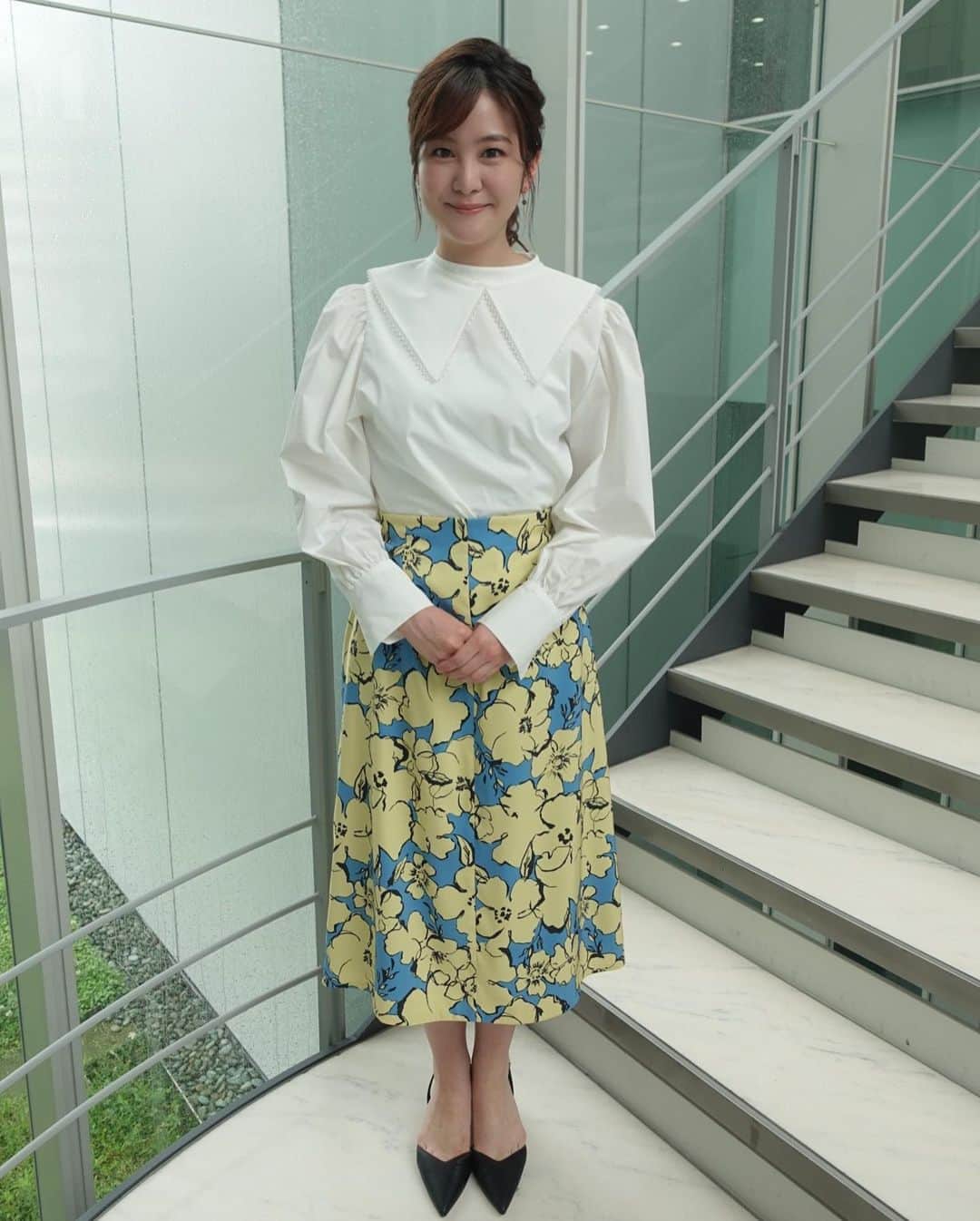 林美桜さんのインスタグラム写真 - (林美桜Instagram)「. 韓国ドラマ #グリーンマザーズクラブ に絶賛はまってます。 #私の解放日誌 もいい…🥹 時間が足りない。 . 衣装👗 #ワイドスクランブル 1〜3枚目 ワンピース @celford_official アクセサリー @ete_official  4.5枚目 ワンピース @herlipto アクセサリー @lanvin_en_bleu_womens  6枚目 ブラウス @its_international_official_ スカート @supericloset_ined_official アクセサリー @ete_official  . #韓国ドラマ#アナウンサー#衣装#夏コーデ#그린마더스클럽 #나의해방일지」5月17日 19時21分 - miou0hayashi