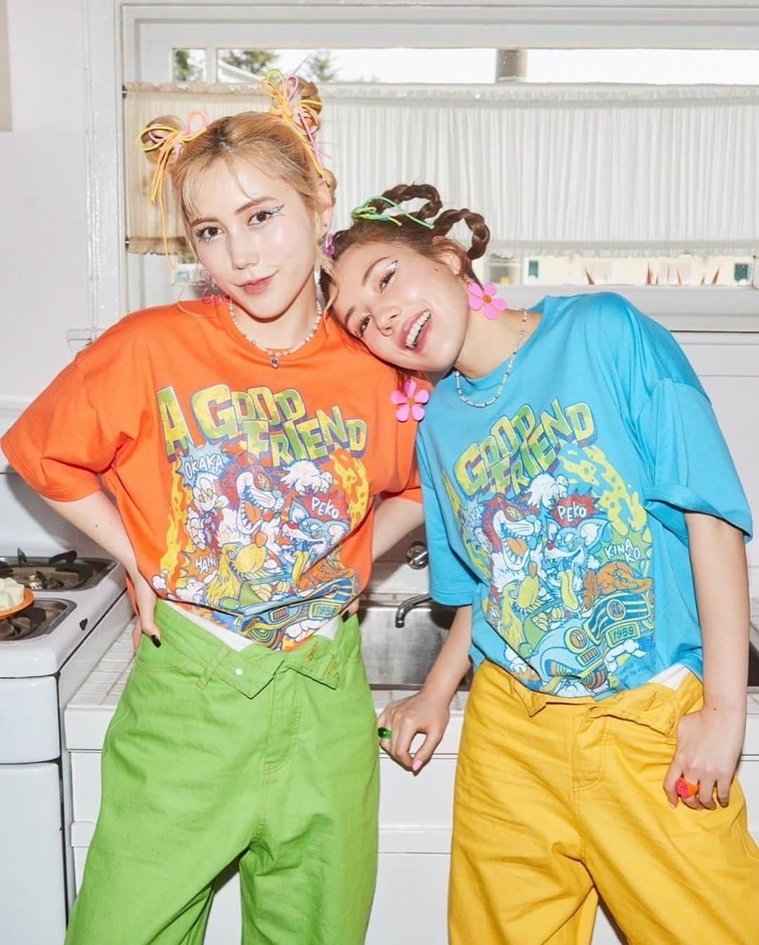 仲里依紗 re. おかか ビッグTシャツ 白 ホワイト