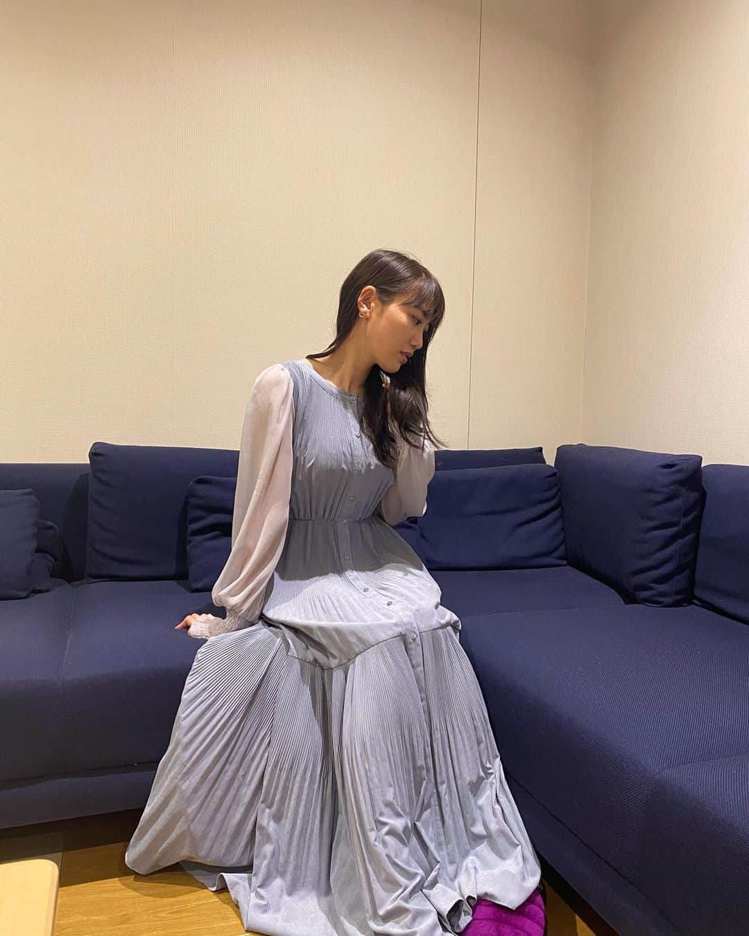 高城れにさんのインスタグラム写真 - (高城れにInstagram)「…👗💎💙  #offshot #📸」5月19日 15時55分 - takagireni_official