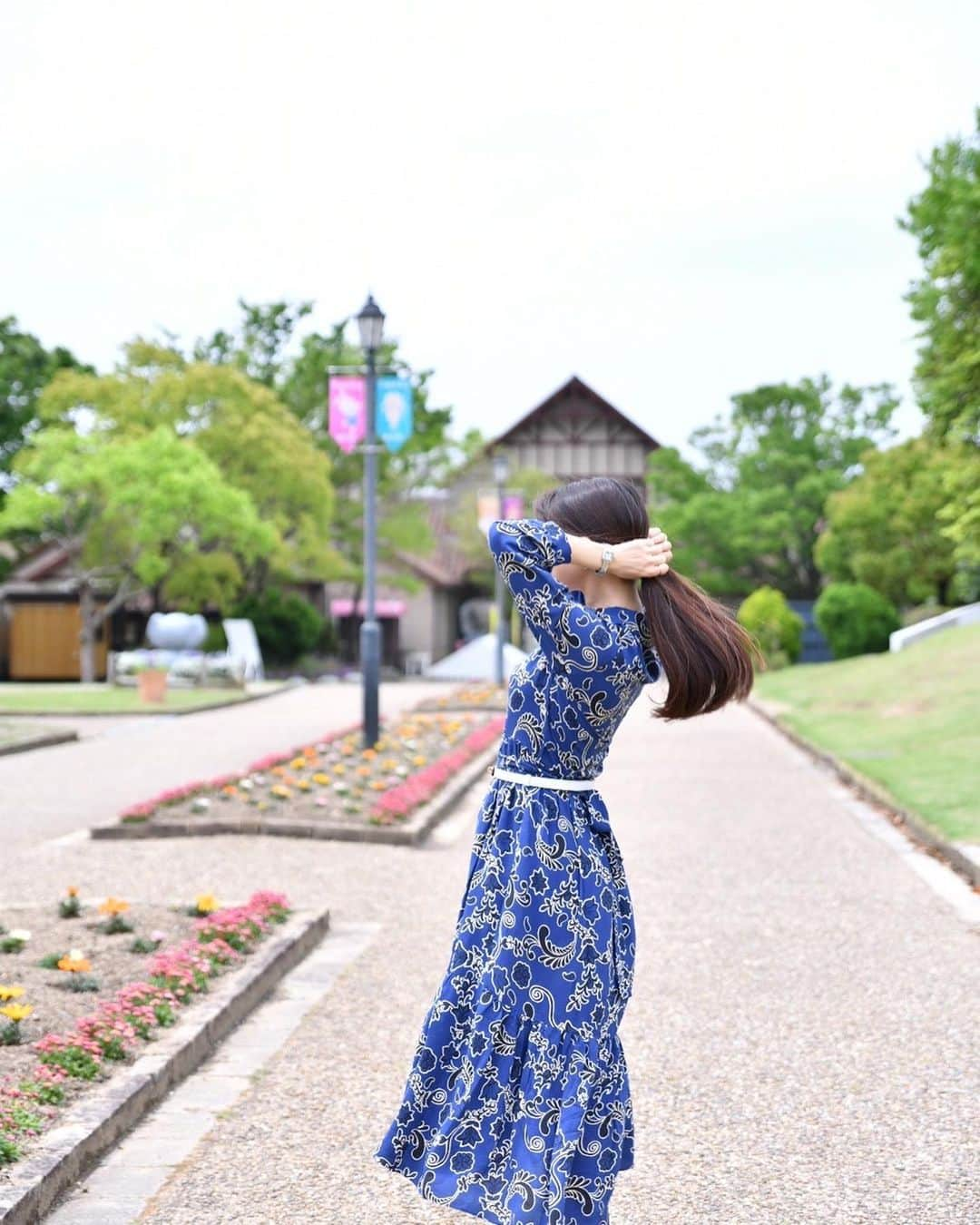 あいみさんのインスタグラム写真 - (あいみInstagram)「淡路島行った時の 📸 @enishi_photo33   ワンピースはZARA 今季の新作  #淡路島 #兵庫県 #淡路 #HERMES #chanel  #ワンピース #zara」5月20日 6時10分 - aimi_feti