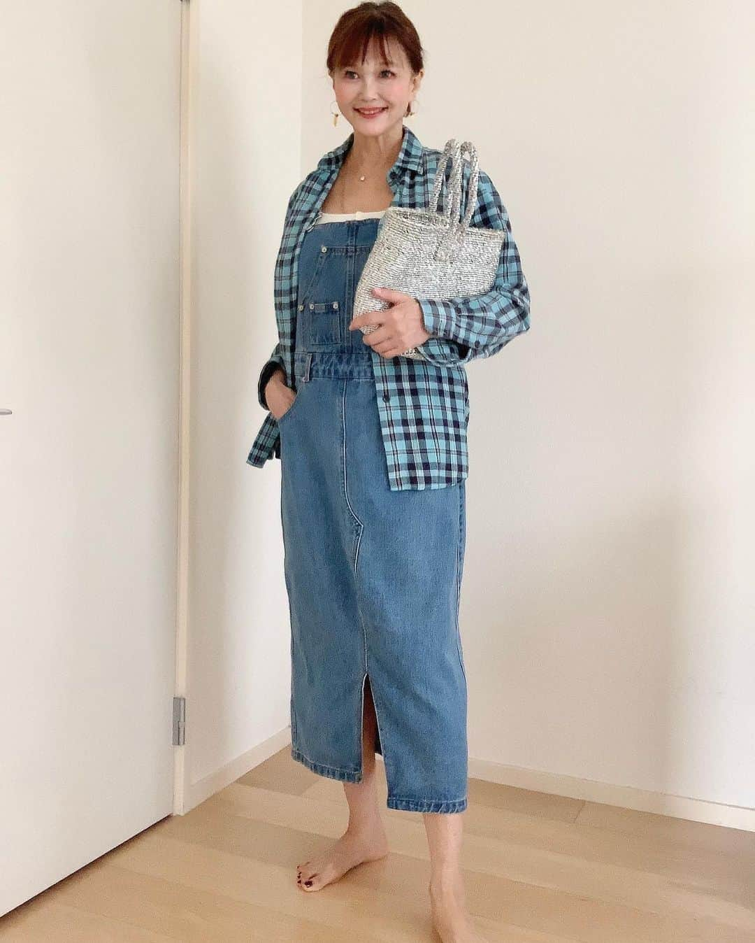 高見恭子さんのインスタグラム写真 - (高見恭子Instagram)「あなたの大切な想いをバッグに入れて出かけよう  #bag #baglove  #basket #basketbag #cown#basketbagstyle  #vintage#vintagestyle  #vintageflannel #flannelshirt  #lovefashionstyle」5月21日 11時42分 - takami_kyoko