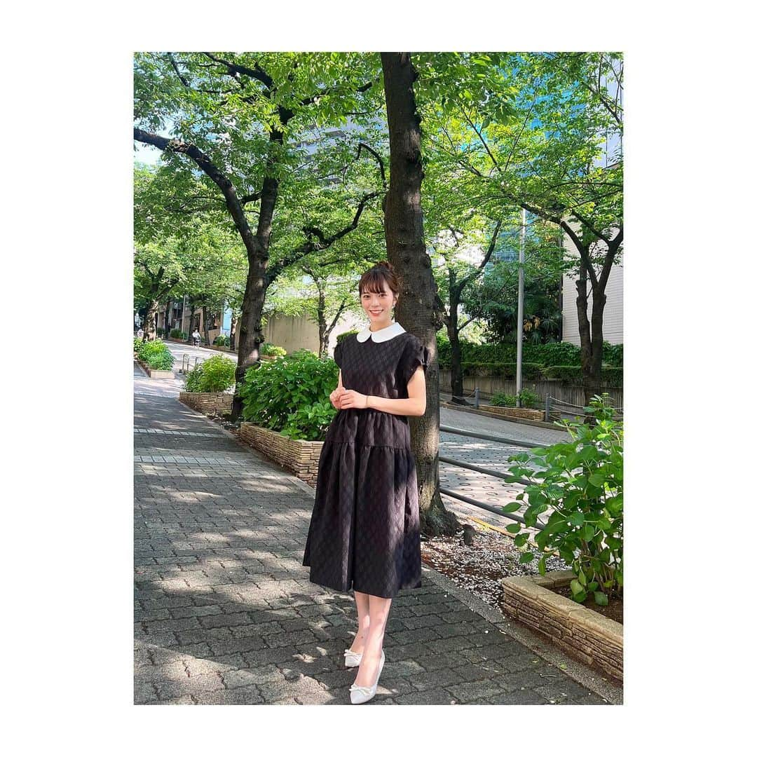 三谷紬さんのインスタグラム写真 - (三谷紬Instagram)「* まだアプデしてないの? 今週もご覧いただきありがとうございました！ 『漁港メシ部』 今回もお腹かが空きすぎる内容でしたね🐟 衣装が可愛い！とご連絡たくさんいただき❤︎ 私もお気に入りでした！ 髪型も衣装に合わせてもらってお団子に🫶🏻 ブランドはタグ付けしていますので ぜひ見てみてください❤︎ * #衣装#三谷の衣装#ootd#ootn#outfit#洋服#ワンピース#onepiece#漁港#なにわ男子#ニューヨーク#お団子#おだんごヘア#土屋アンナ さん#高橋恭平 さん#大橋和也 さん#道枝駿佑 さん#西畑大吾 さん#大西流星 さん#長尾謙杜 さん#藤原丈一郎 さん#テレビ朝日#アナウンサー#三谷紬」5月21日 20時02分 - mitani_tsumugi