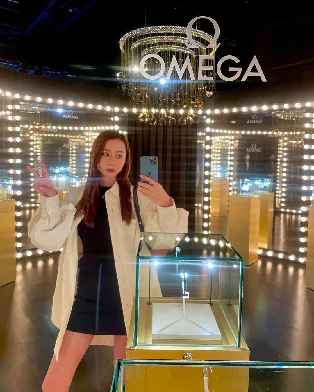 丹羽仁希さんのインスタグラム写真 - (丹羽仁希Instagram)「@omega ⌚️✨🤍　 #omegahertime   OMEGA ”トレゾア” 新作レディースウォッチの お披露目エキシビジョンが WITH HARAJUKU にて5/21-6/5まで開催中✨  百年以上の歴史を感じる オメガのコレクションがとても素敵でした😌」5月23日 18時28分 - __niki22