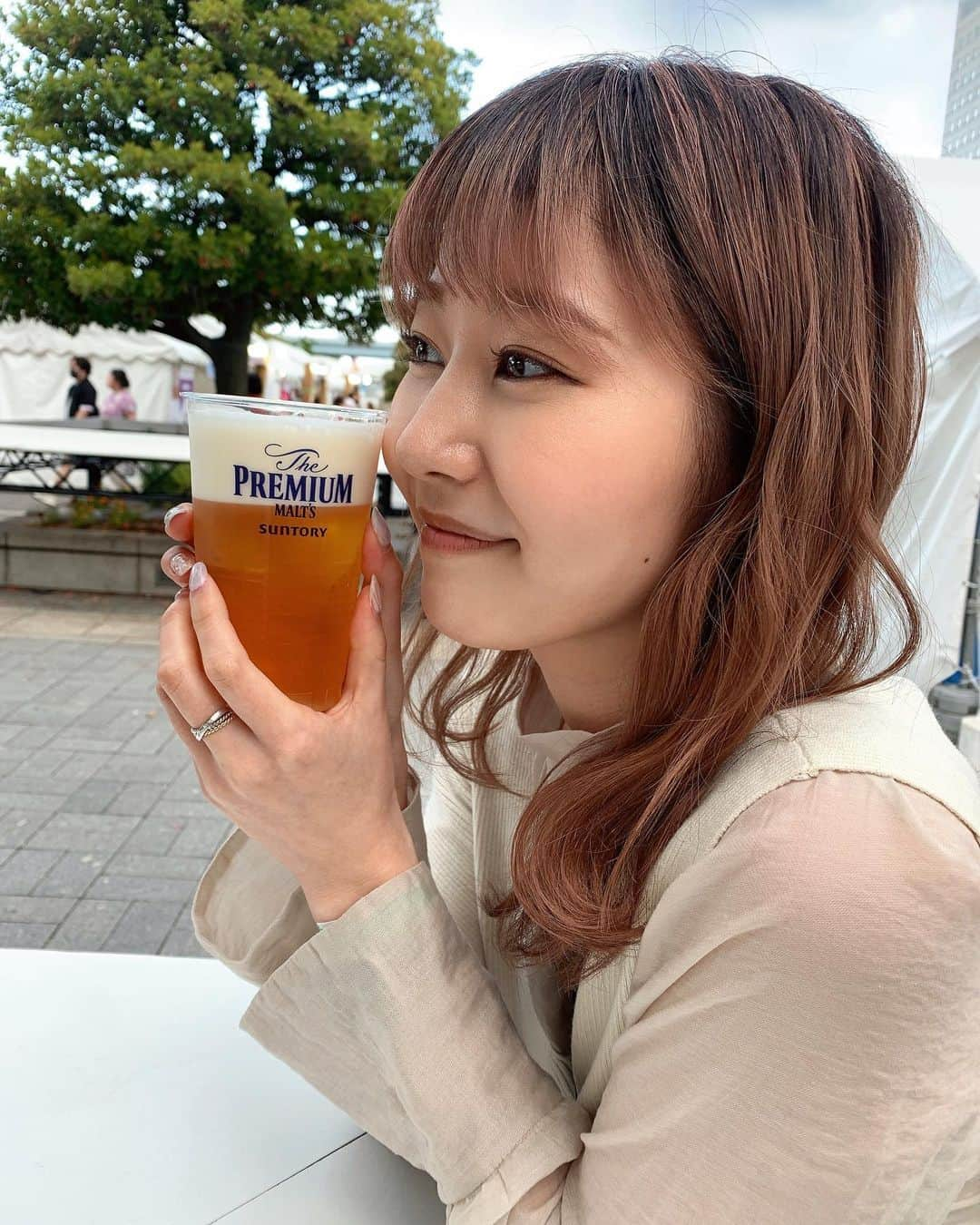 門脇佳奈子さんのインスタグラム写真 - (門脇佳奈子Instagram)「外でのビールは最高でしかない🍺❤️ * * 有明でやってた #TokyoTokyoDeliciousMuseum に行ってきました😋」5月23日 23時04分 - kanakoofficial