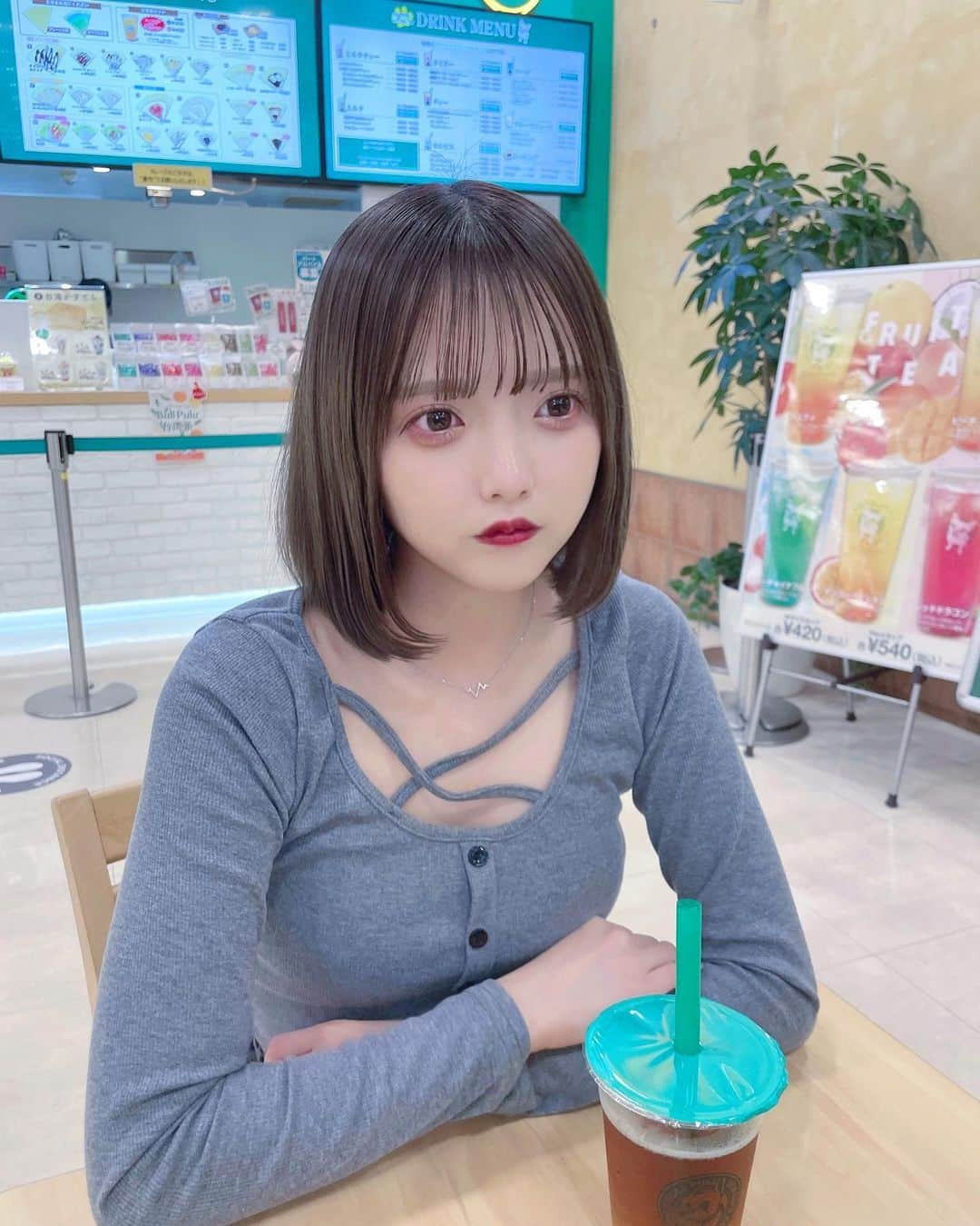 福山梨乃さんのインスタグラム写真 - (福山梨乃Instagram)「🥤🥤 . tops→ @beep_ss  .」5月24日 19時51分 - rinomaru_