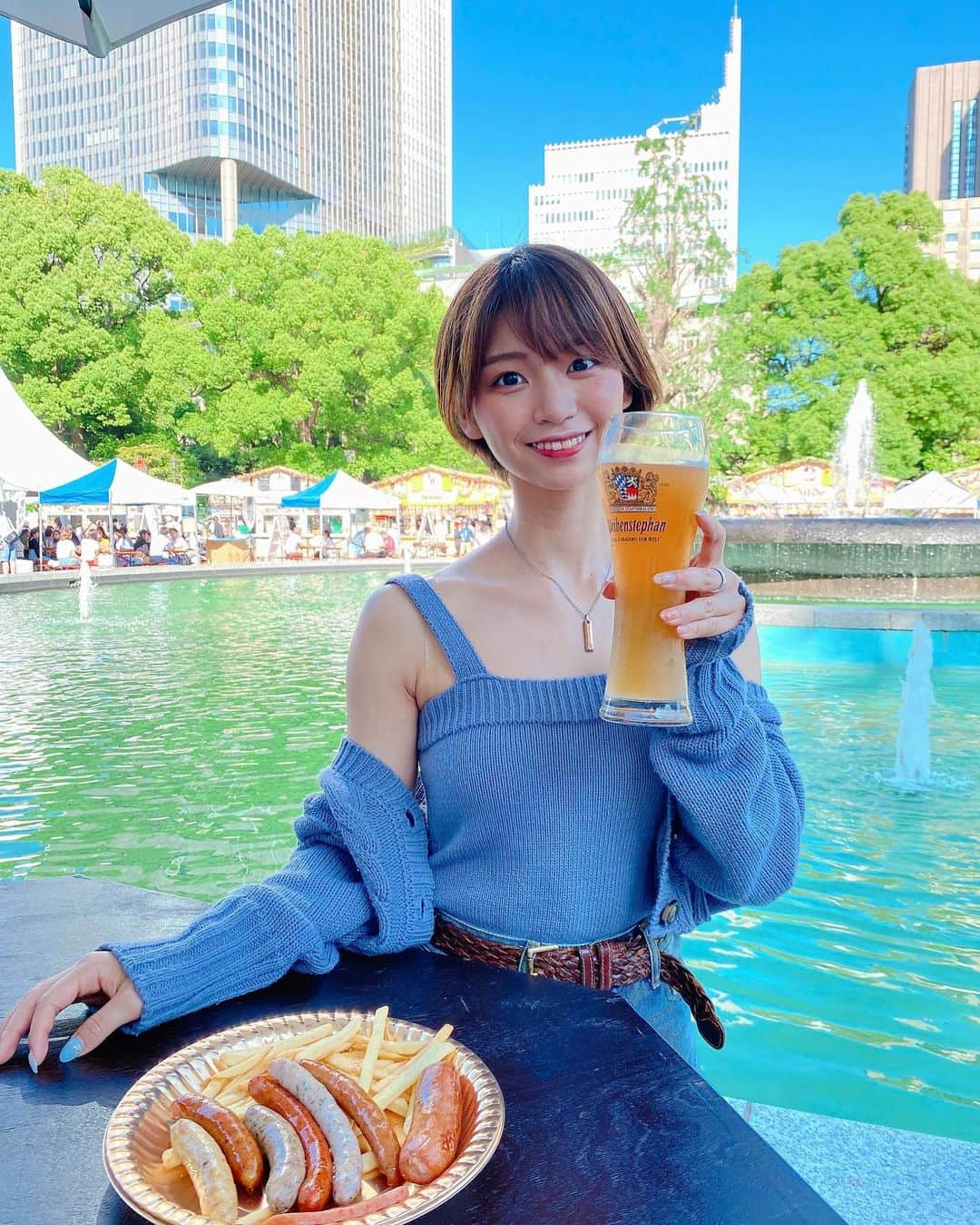 小坂田純奈さんのインスタグラム写真 - (小坂田純奈Instagram)「オクトーバーフェスト行ってきた🥰🥰 ビールの種類豊富で幸すぎた！！！  #オクトーバーフェスト #ビール好き #ビール好き女子 #お酒好き女子 #ビール女子 #お酒好きな人と繋がりたい #酒好き女子」5月24日 21時15分 - official_junata