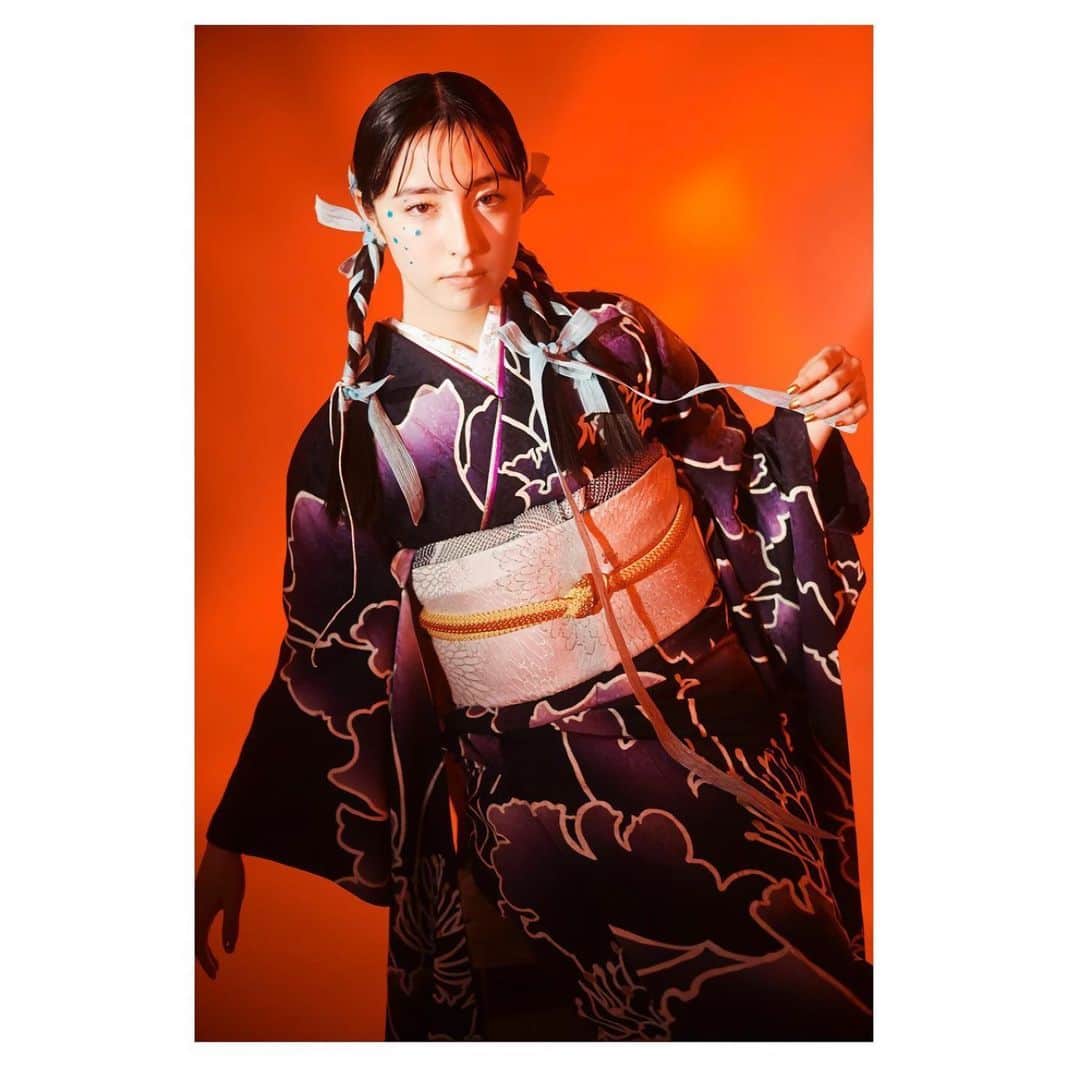 小高サラさんのインスタグラム写真 - (小高サラInstagram)「❤️‍🔥❤️‍🔥❤️‍🔥  @emon.kimono_official  @kimono__kind   #kimonokind#kimono#kimonomodern」5月25日 19時54分 - sara_odaka_official